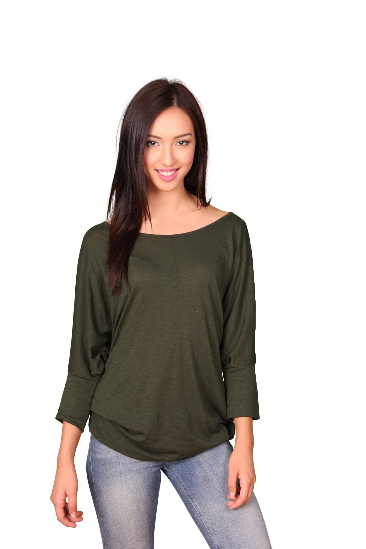 Velvet by Graham &amp; Spencer Deva Luxe Slub Dolman Top