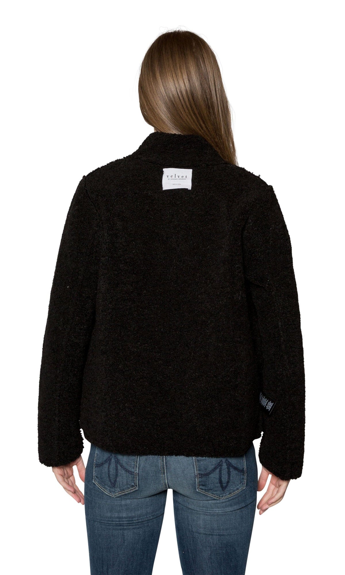 Velvet by Graham &amp; Spencer Chatlie Reversible Faux Sherpa Jacket