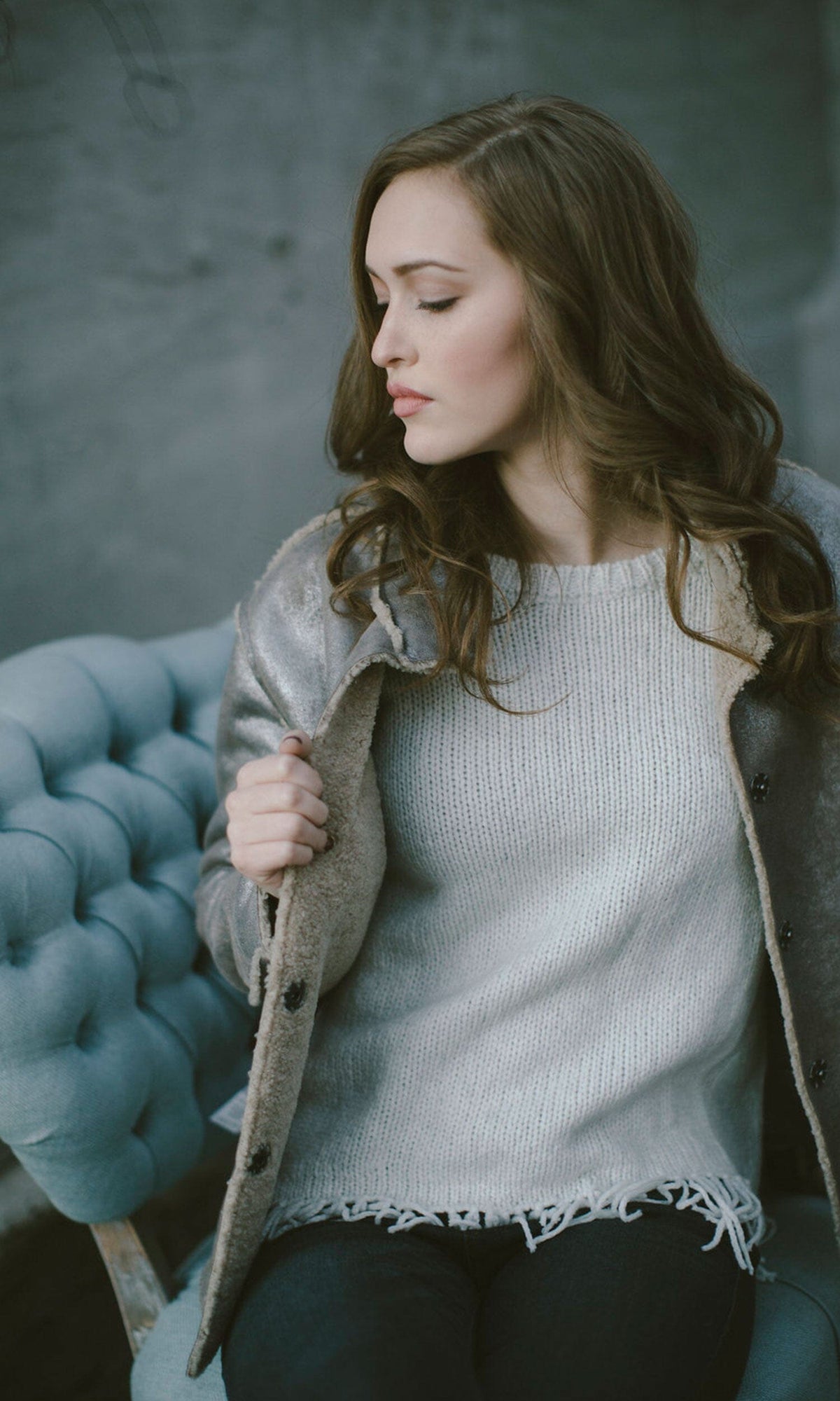 Velvet by Graham &amp; Spencer Chatlie Reversible Faux Sherpa Jacket