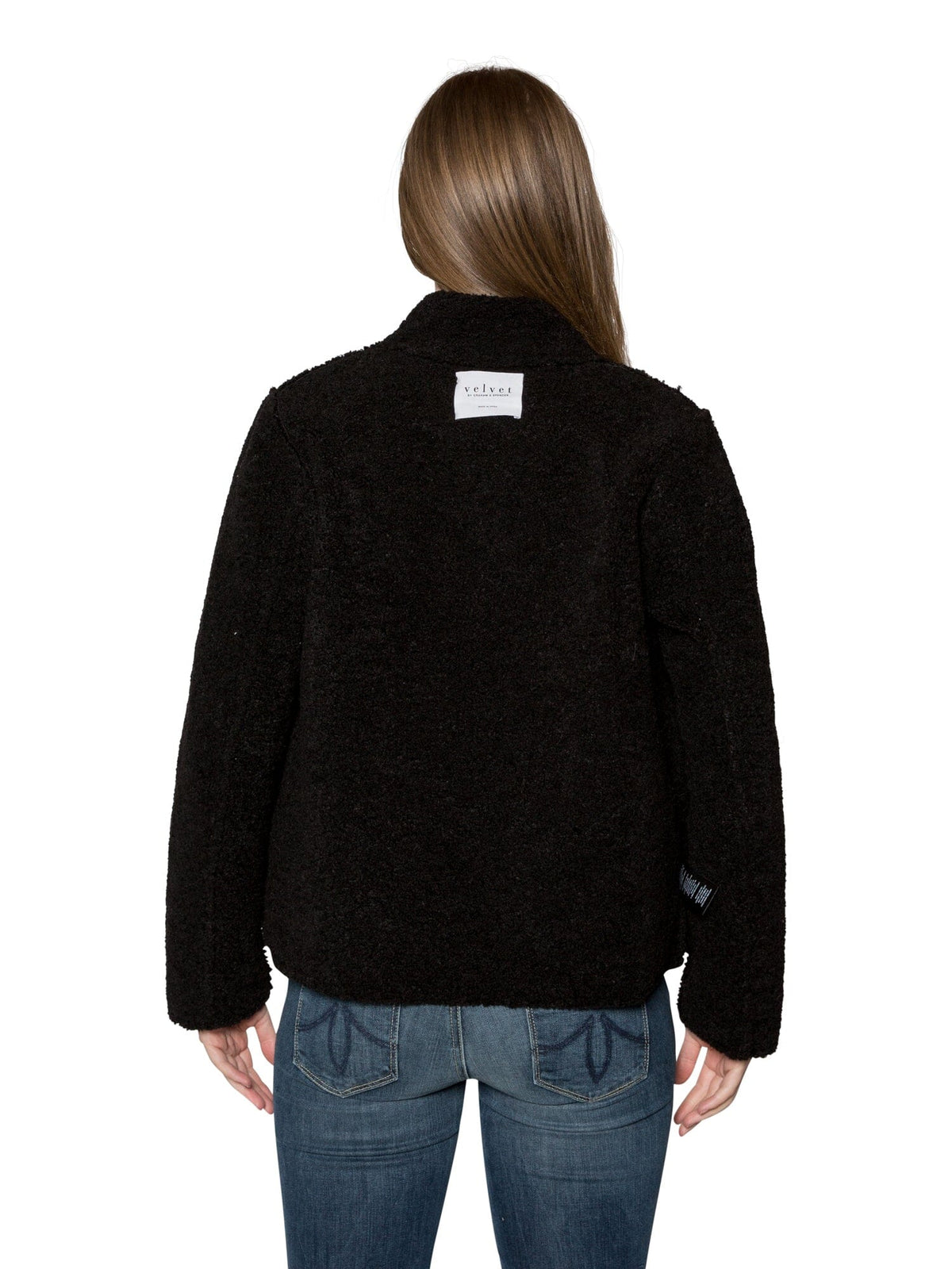 Velvet by Graham &amp; Spencer Chatlie Reversible Faux Sherpa Jacket