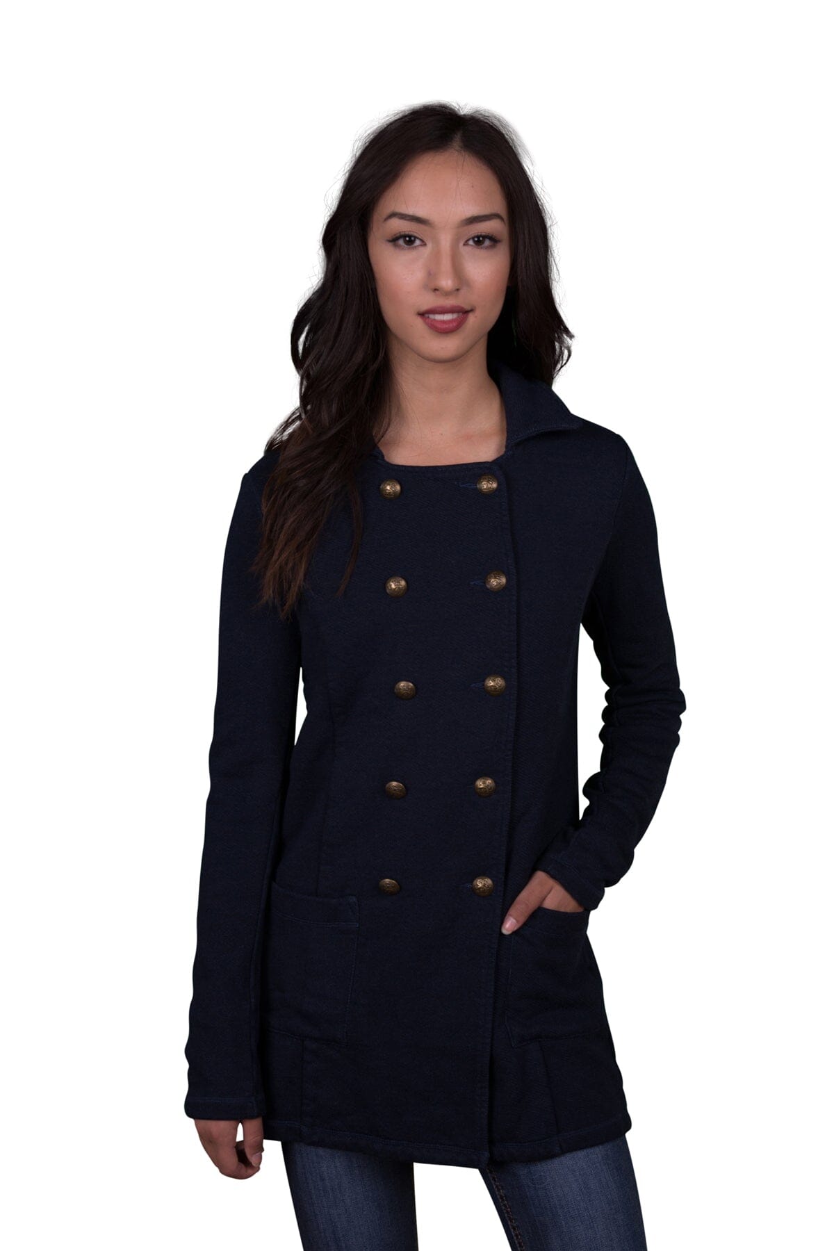 Velvet by Graham &amp; Spencer Hadarah Military Peacoat