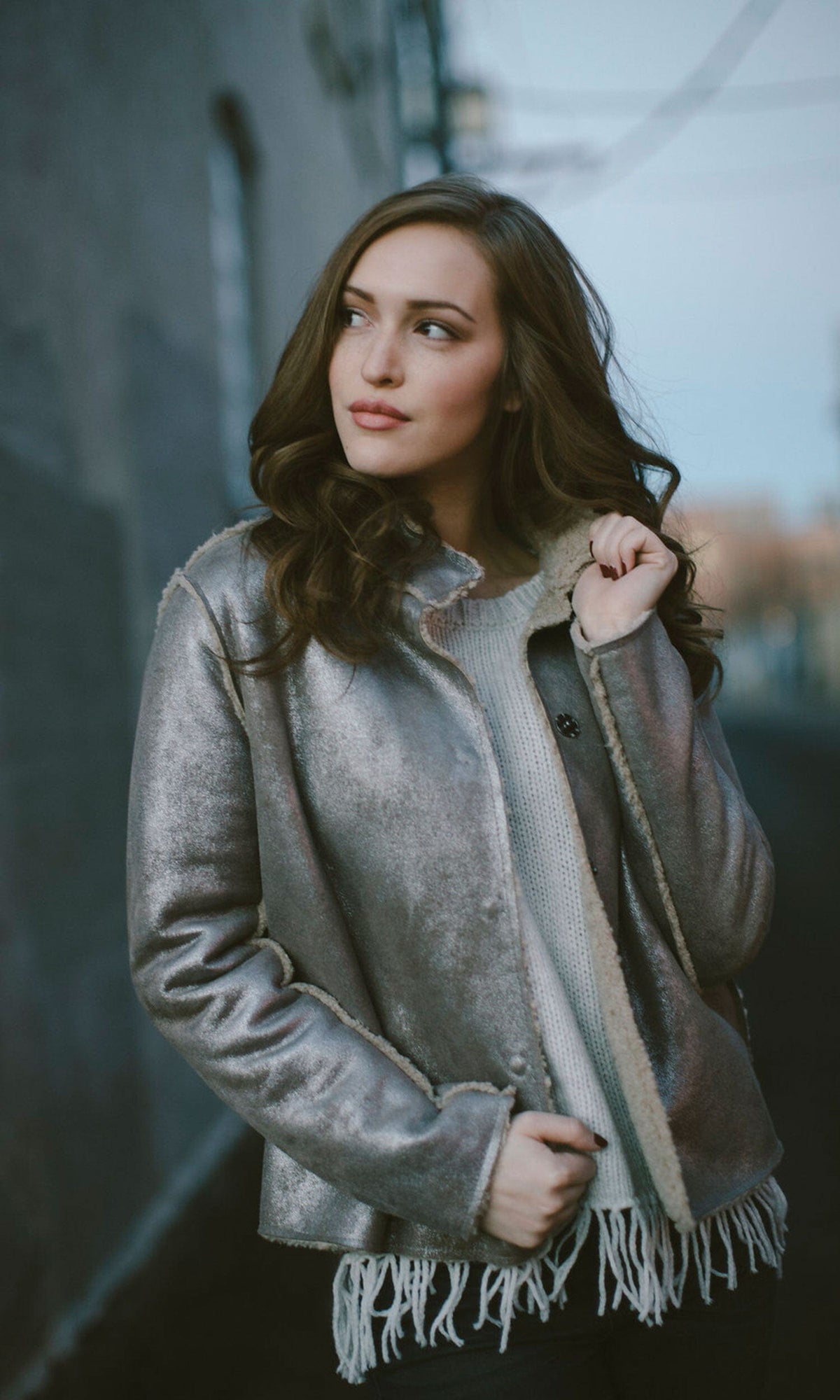 Velvet by Graham &amp; Spencer Chatlie Reversible Faux Sherpa Jacket