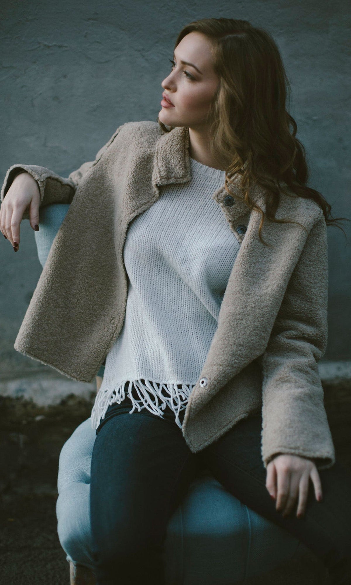 Velvet by Graham &amp; Spencer Chatlie Reversible Faux Sherpa Jacket