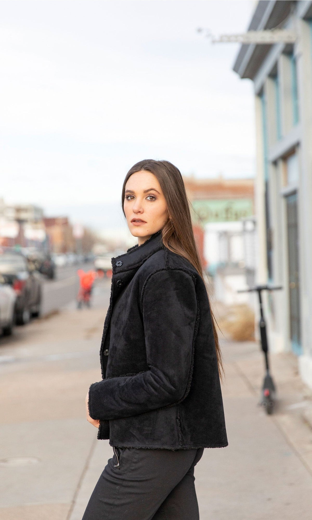 Velvet by Graham &amp; Spencer Chatlie Reversible Faux Sherpa Jacket