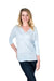 Velvet by Graham & Spencer Vasena 3/4 Sleeve V Neck Top - FINAL SALE