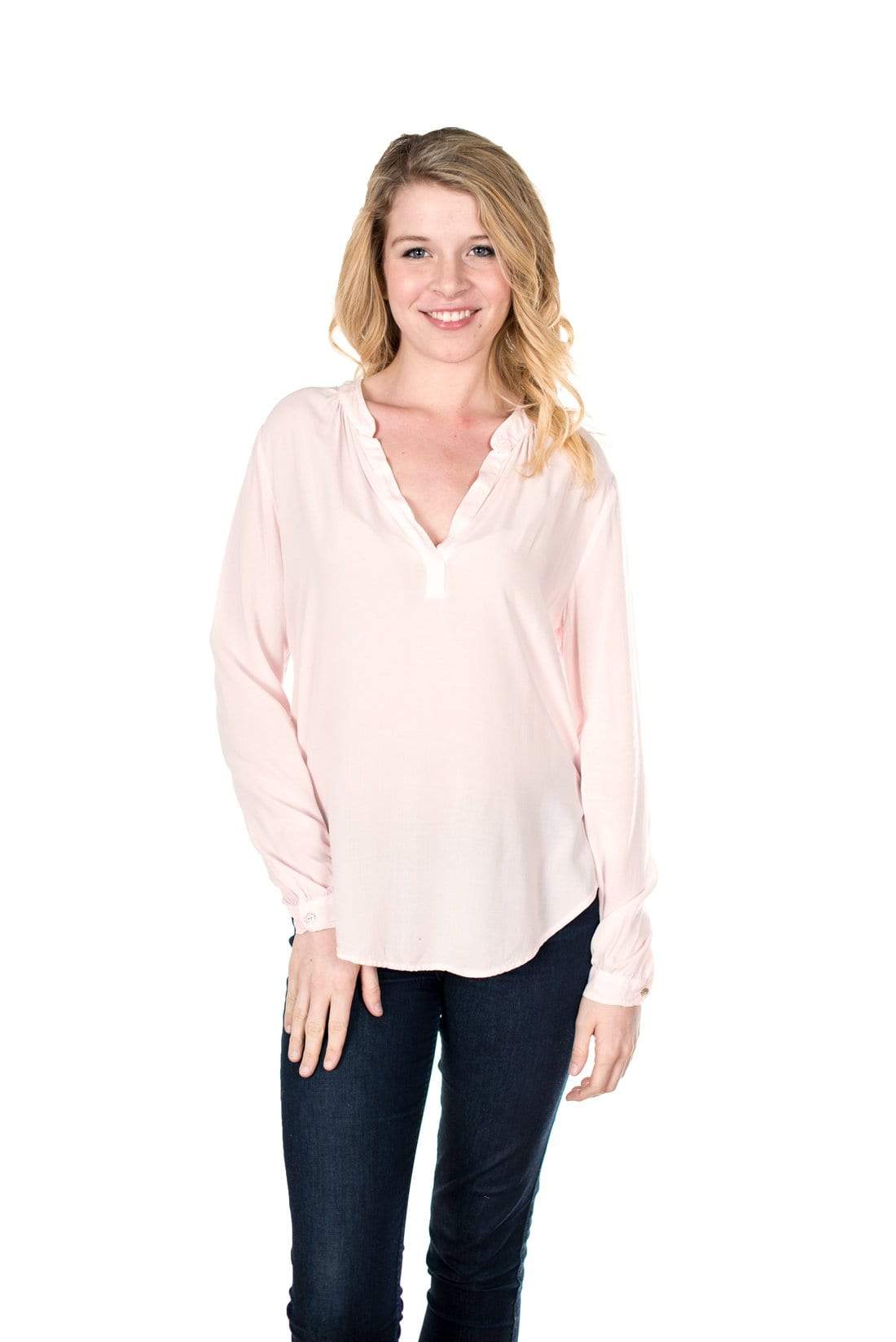 Velvet by Graham &amp; Spencer Rosie Long Sleeve Blouse