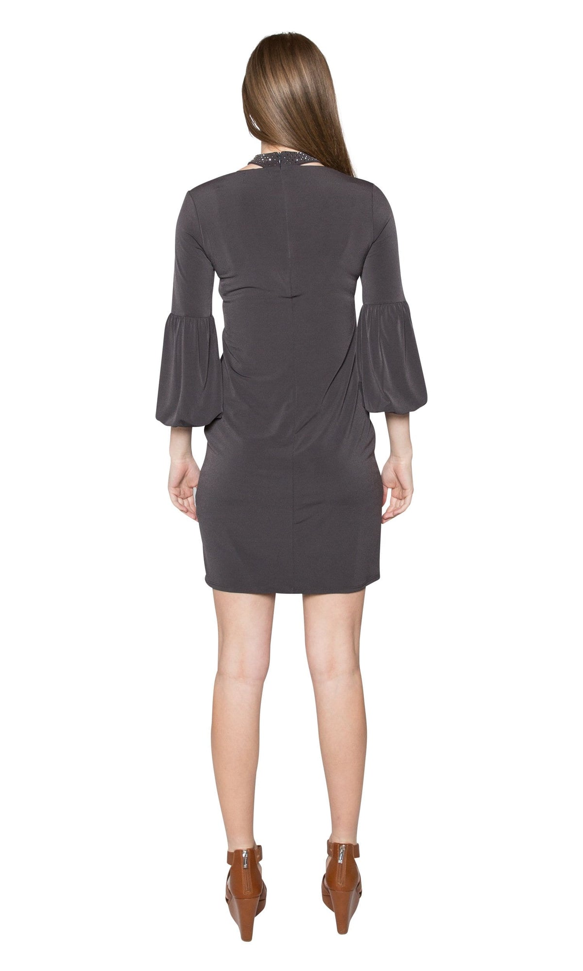 Velvet by Graham &amp; Spencer Shirleen Choker Dress