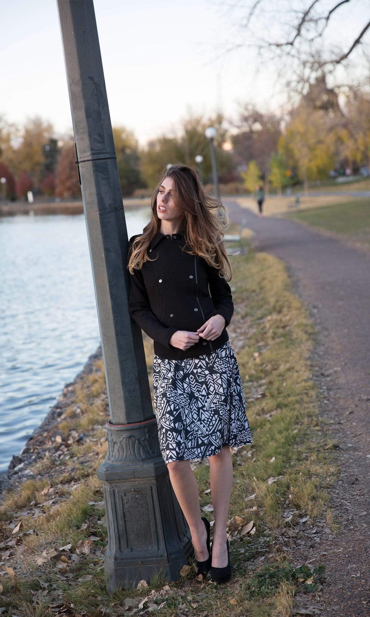 Velvet by Graham &amp; Spencer Manthis French Terry Moto Jacket