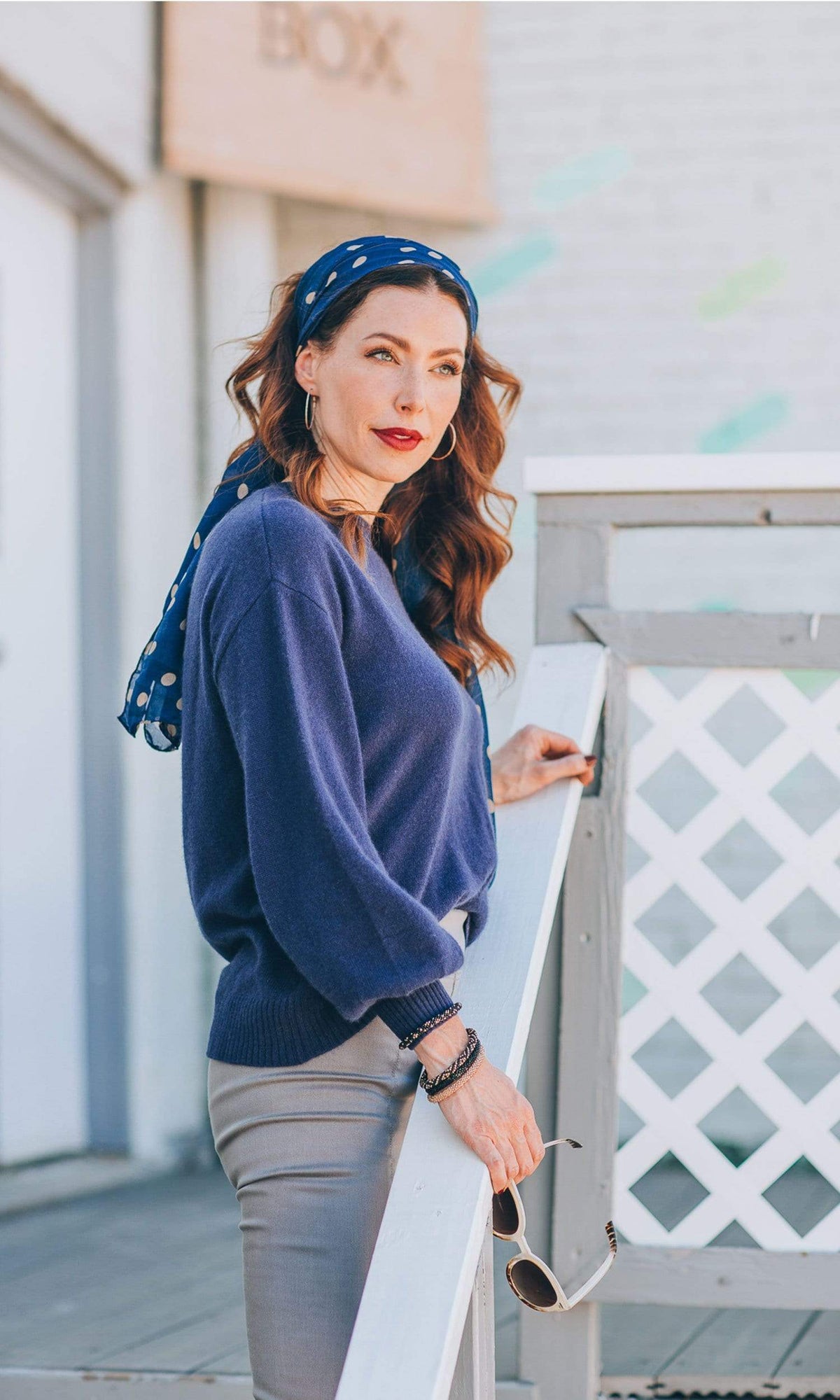 Velvet by Graham &amp; Spencer Selina Cashmere Puff Sleeve Sweater