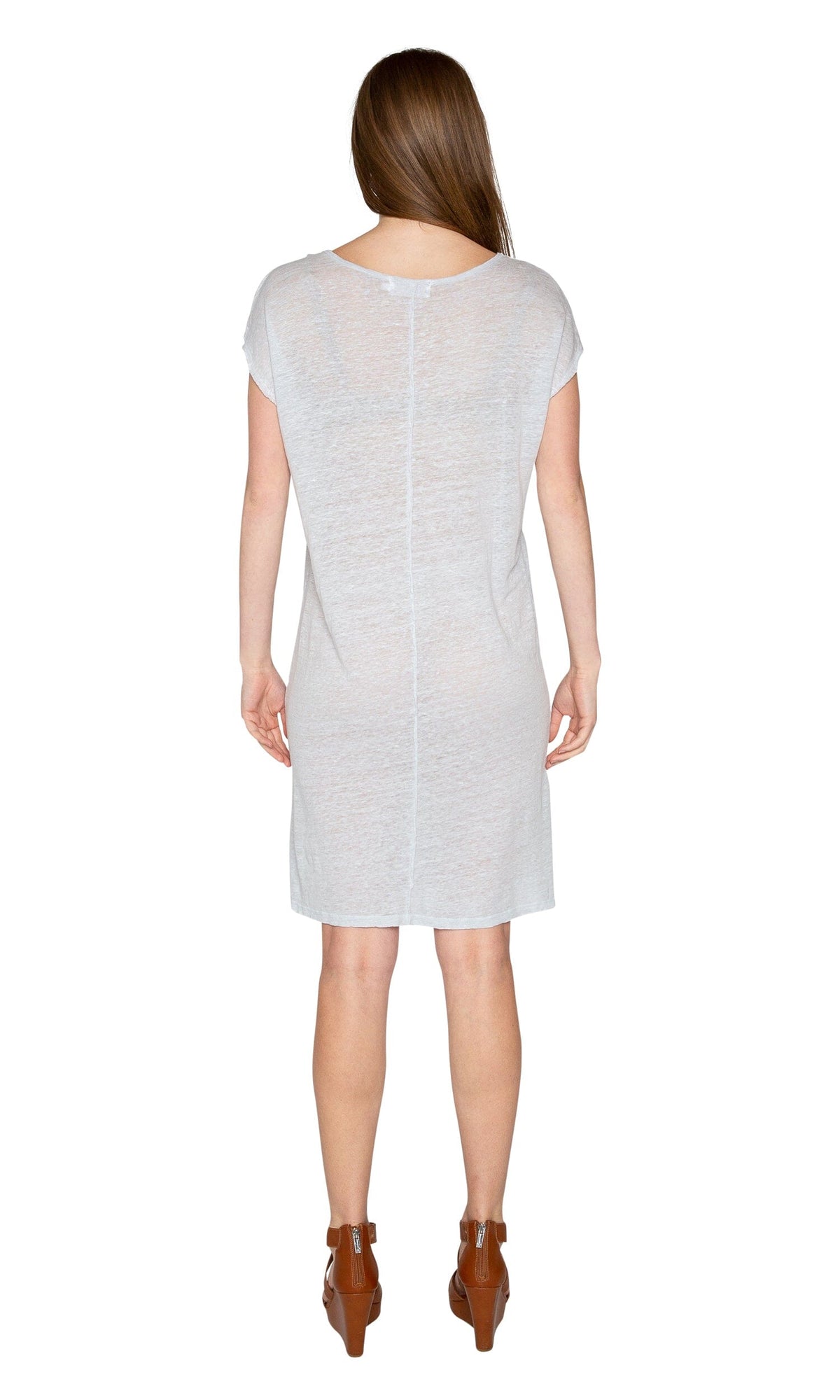 Velvet by Graham &amp; Spencer Kezia Linen Knit Tee Dress