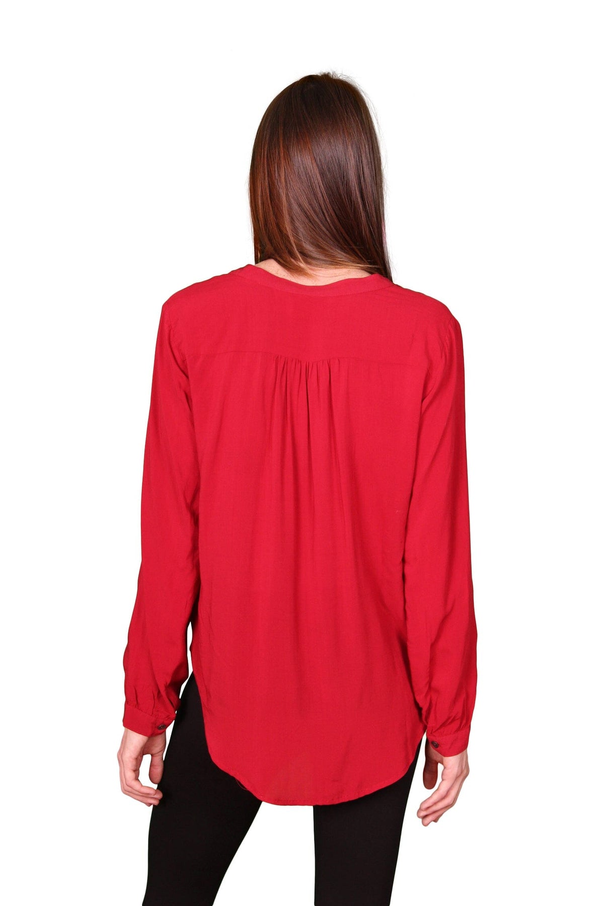 Velvet by Graham &amp; Spencer Kinzly Rayon Challis Pintuck Top