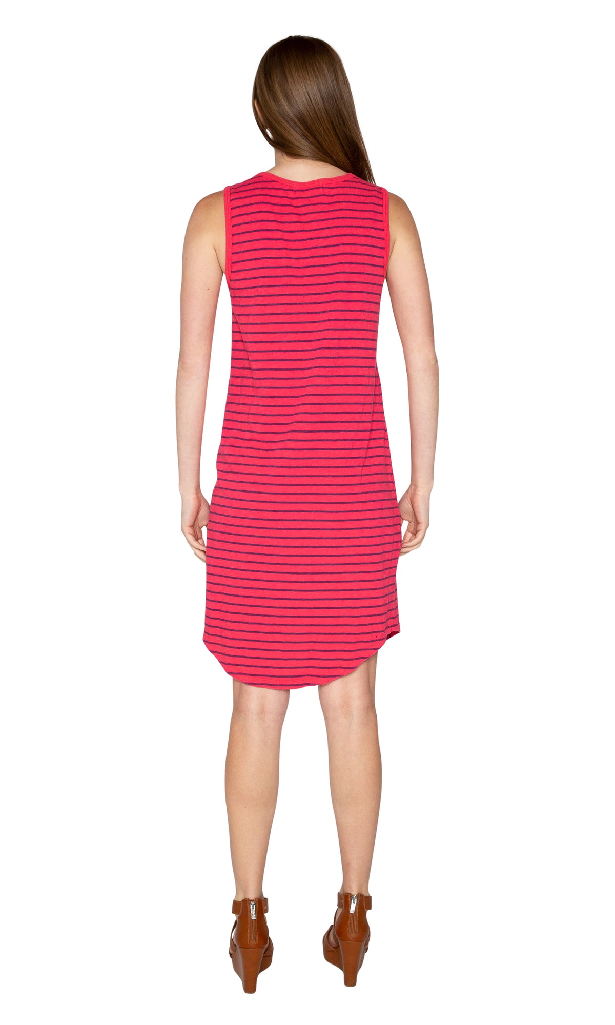 Velvet by Graham &amp; Spencer Evonne Vintage Stripe Cotton Dress