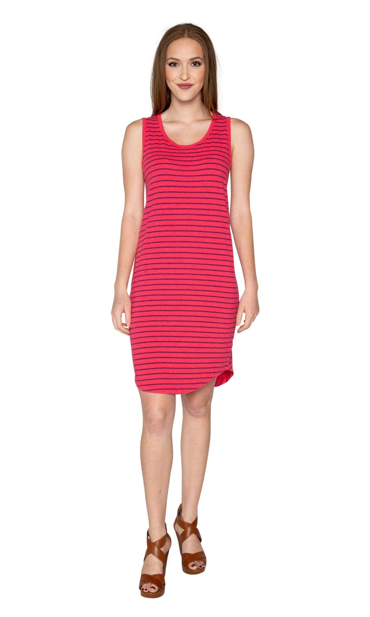 Velvet by Graham &amp; Spencer Evonne Vintage Stripe Cotton Dress