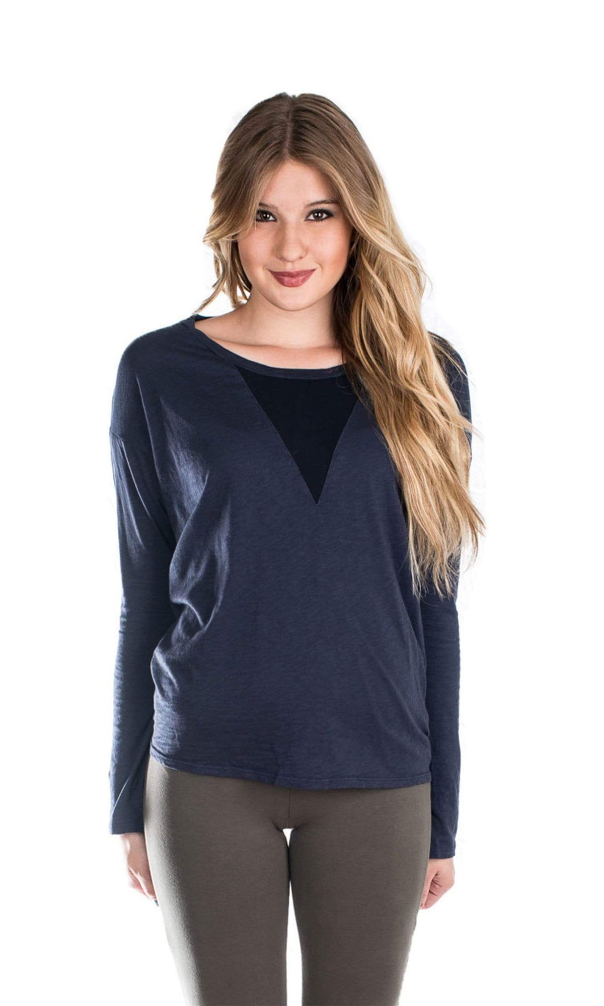 Velvet by Graham &amp; Spencer Fallon V Front Panel Top