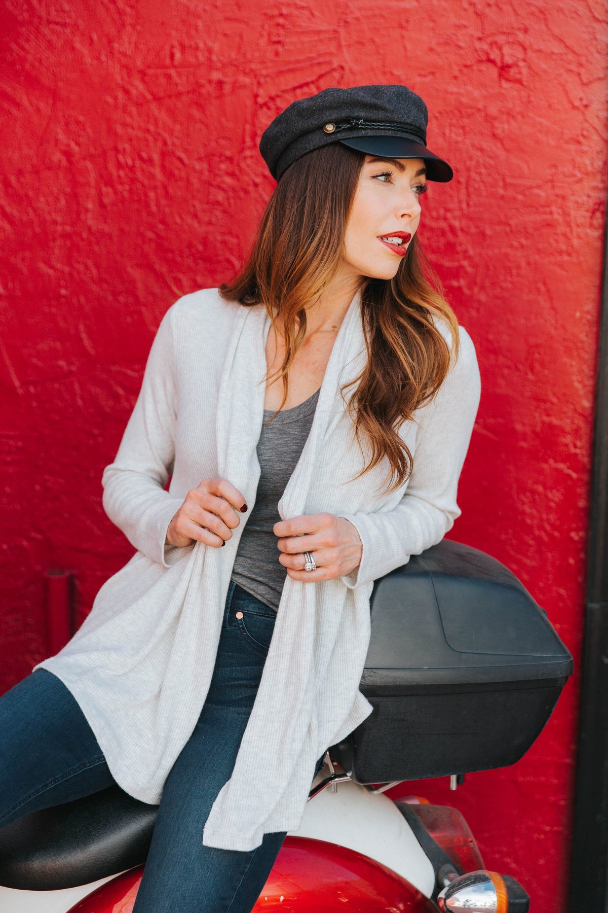 Velvet by Graham &amp; Spencer Krystine Cozy Rib Cardigan