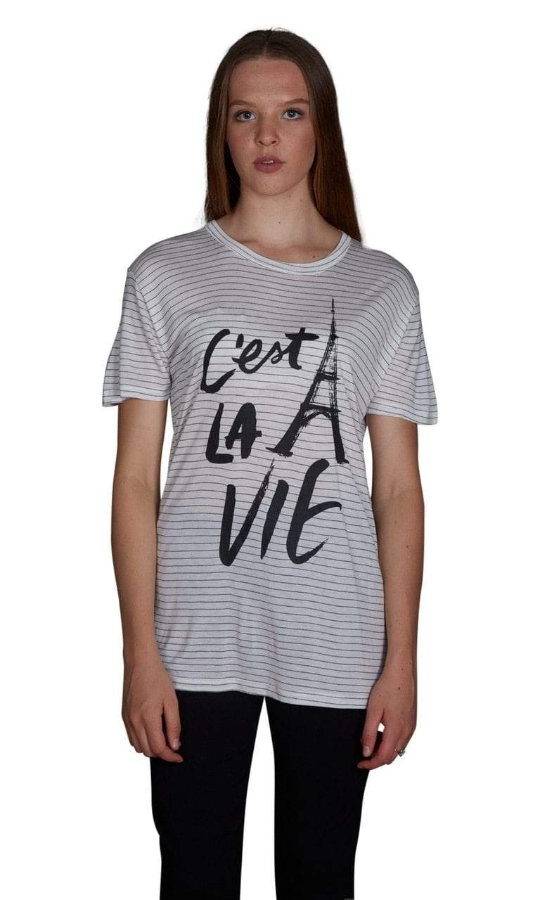 Valln Perfect Scoop Tee - C'est La Vie