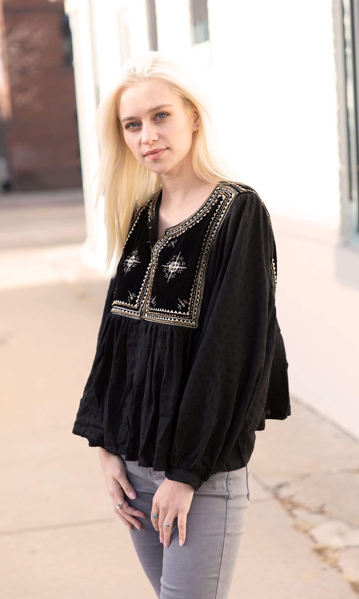 Velvet by Graham &amp; Spencer Nixi Embellished Drape Jacket