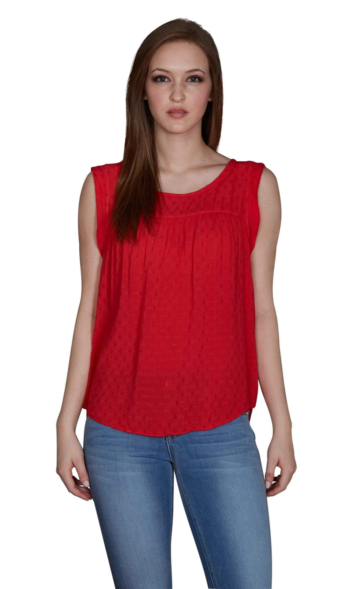 Velvet by Graham &amp; Spencer Anatasia Dobby Challis Top