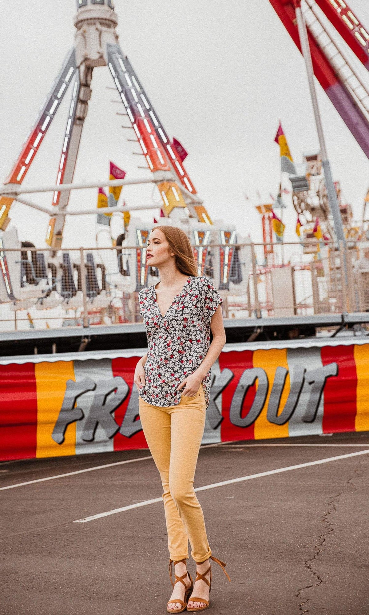 Level 99 Liza Skinny Denim-Limon