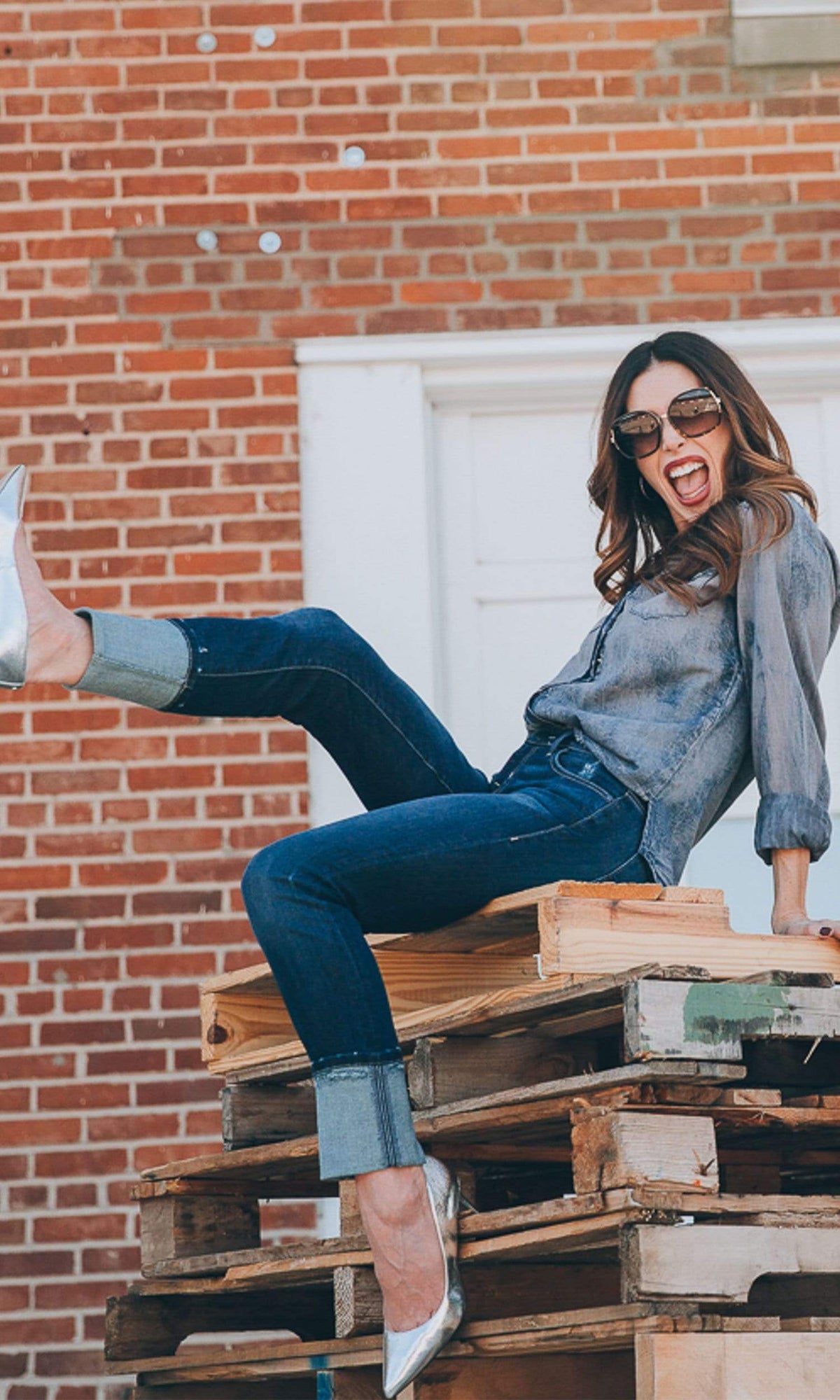 Level 99 Lily Skinny Straight Denim - Ridgewood