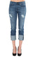 Level 99 Morgan Slouchy Straight Denim - Water Front