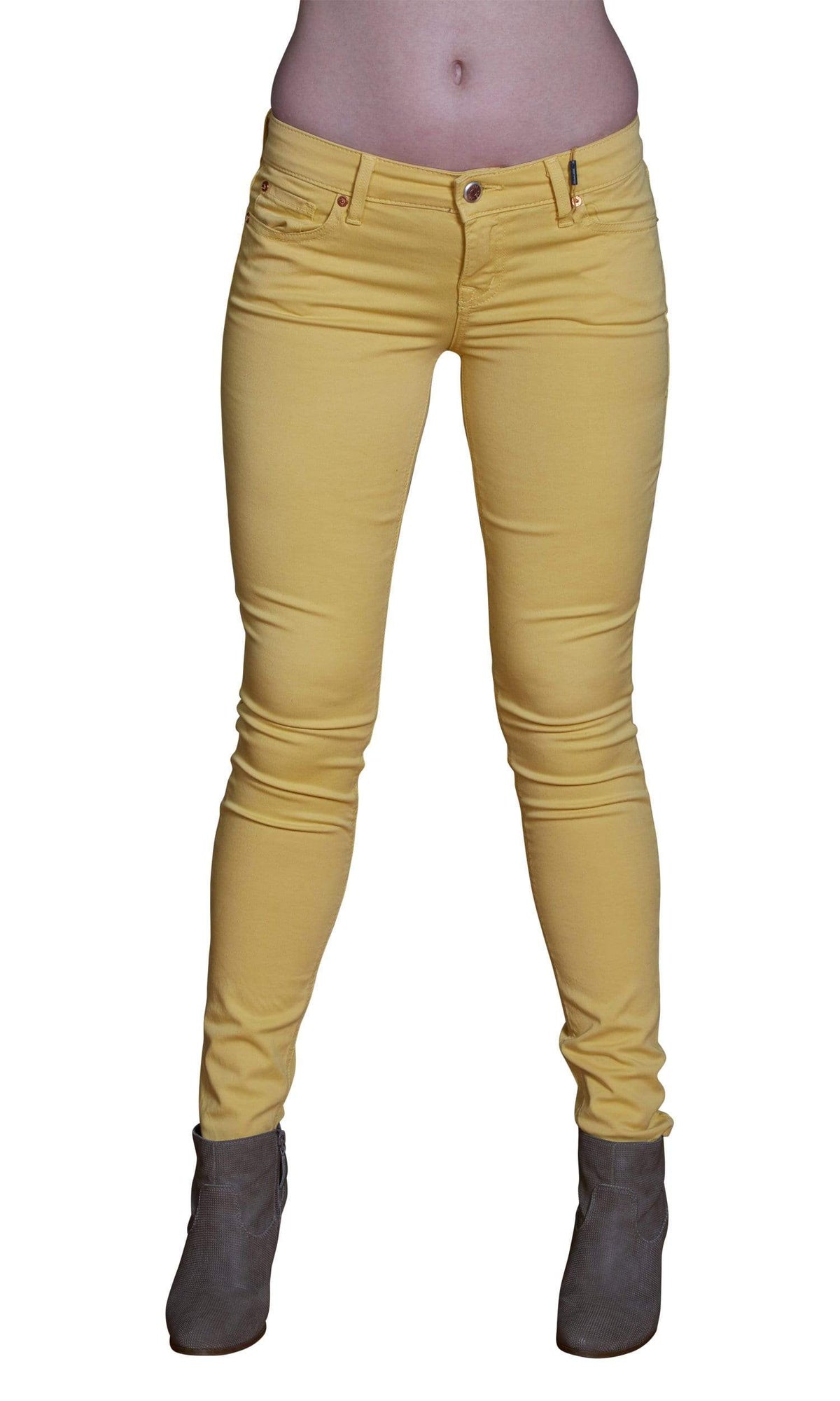 Level 99 Liza Skinny Denim-Limon