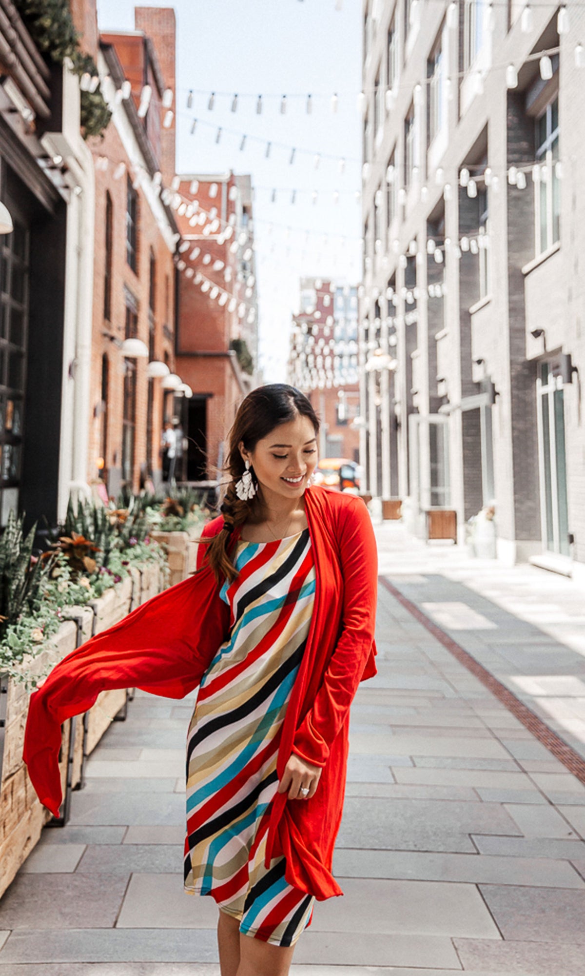 Velvet by Graham &amp; Spencer Pavla Gauzy Whisper Raw Edge Cardigan