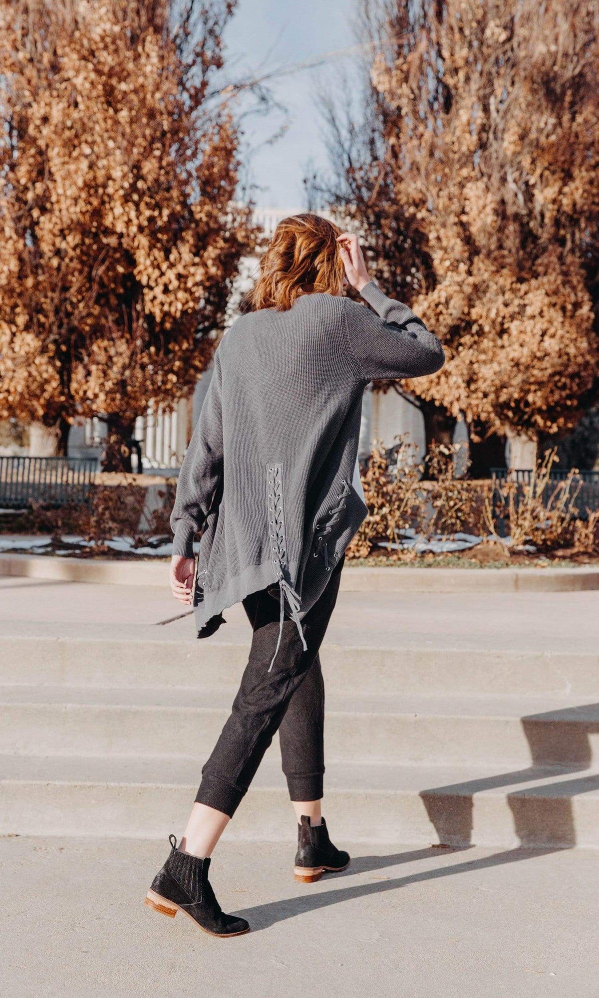 Caryn Vallone Tie Cardigan with Pockets