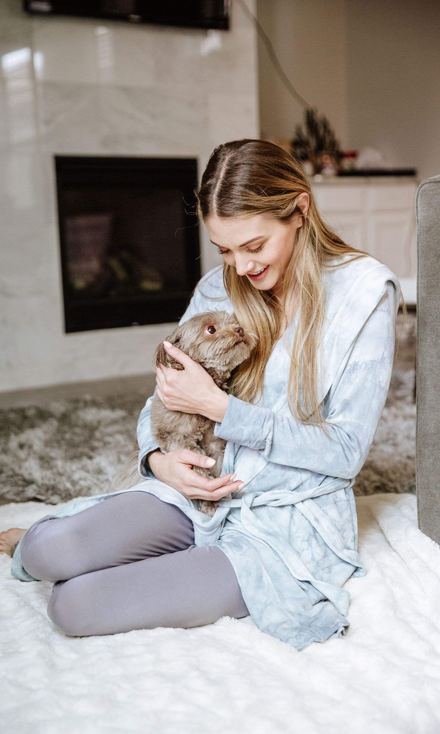 Sundown by River + Sky Over Cozy Robe