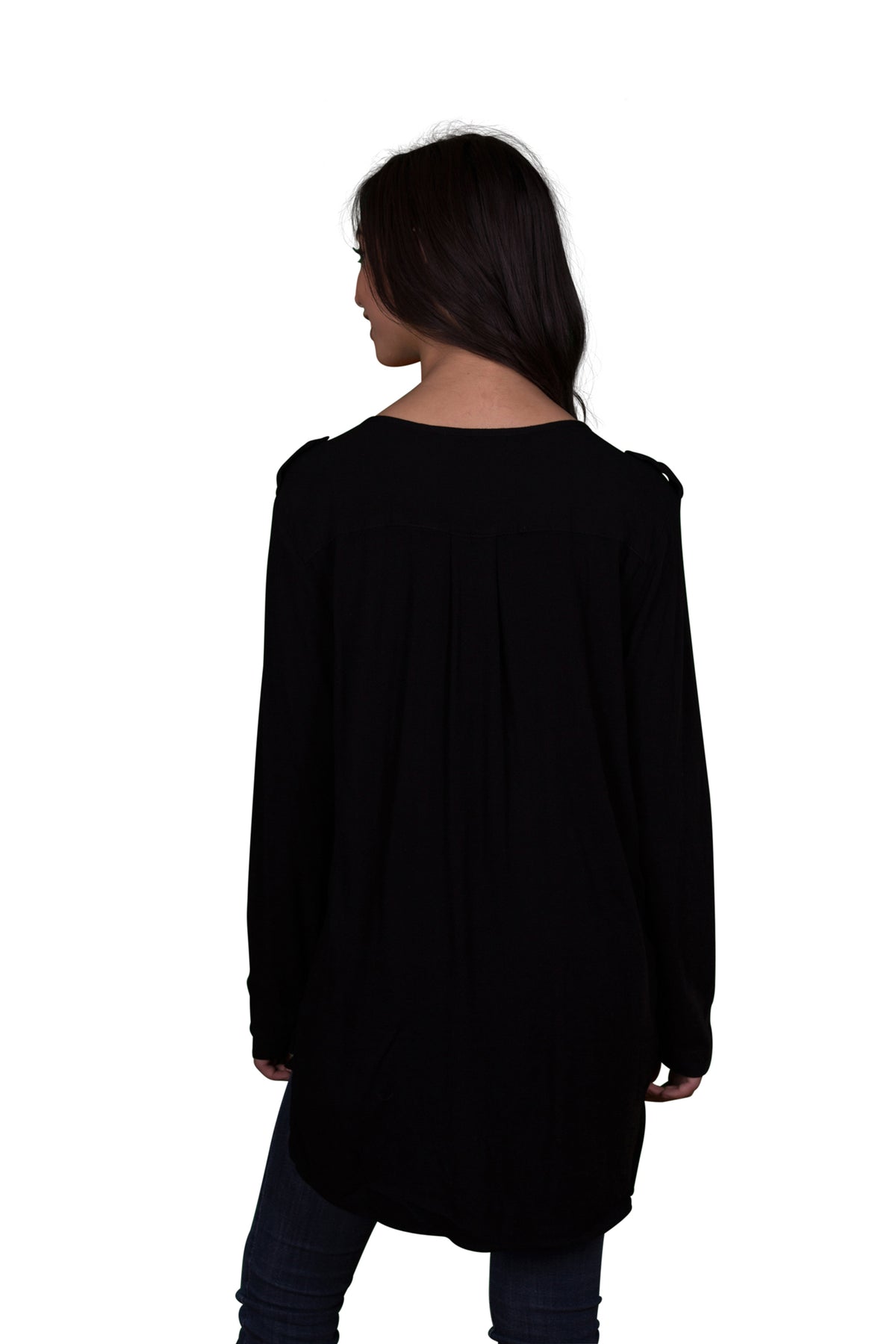 Velvet by Graham &amp; Spencer Eudora Crepe Henley Tunic