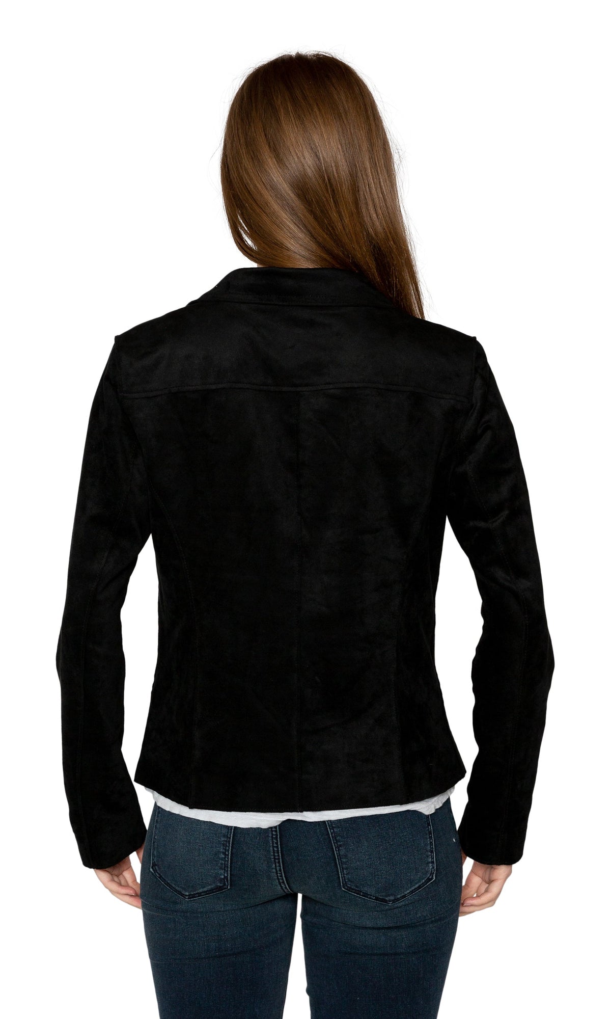 Velvet by Graham &amp; Spencer Xandra Faux Suede Moto Jacket