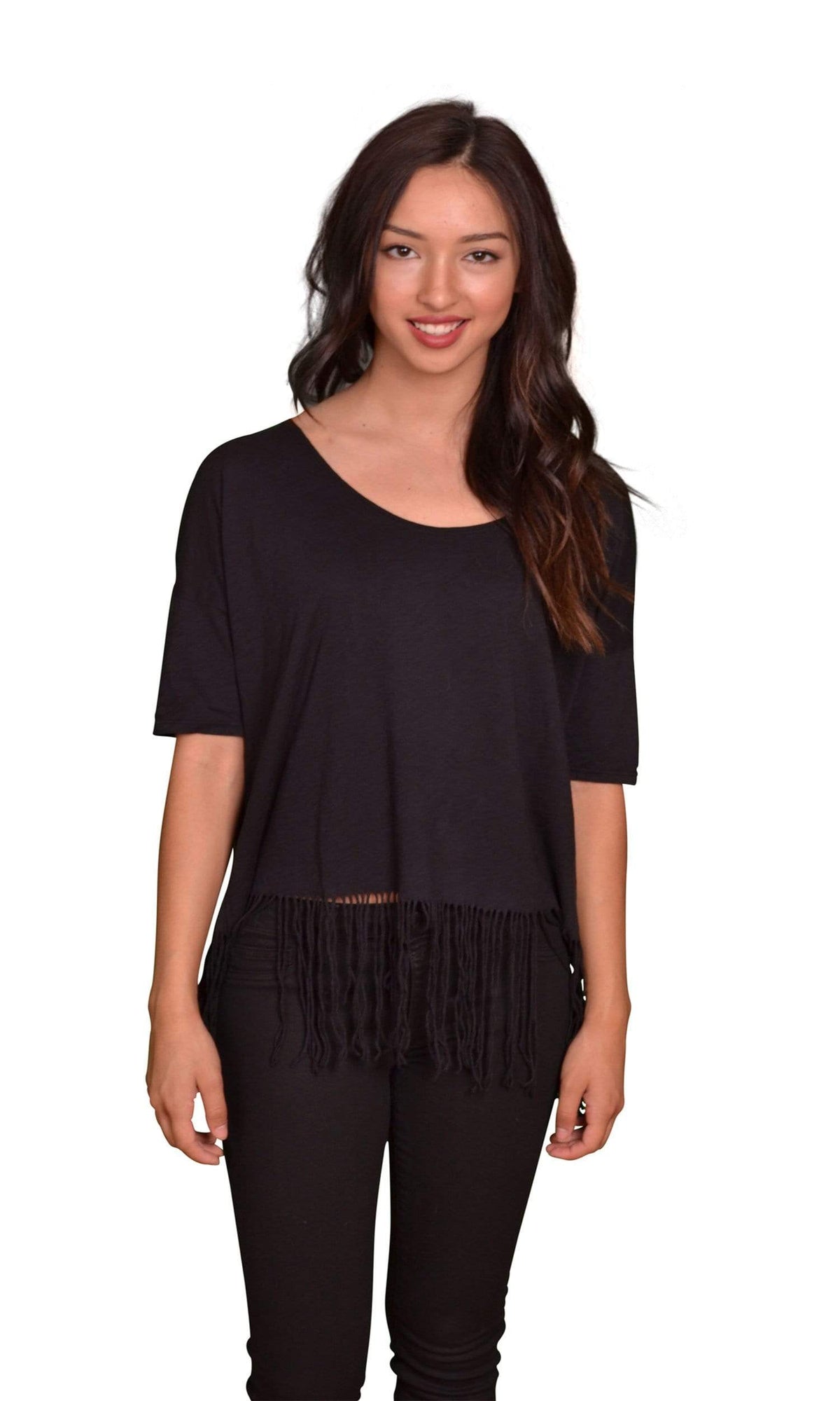 Velvet by Graham &amp; Spencer Kelyn Fringe Top