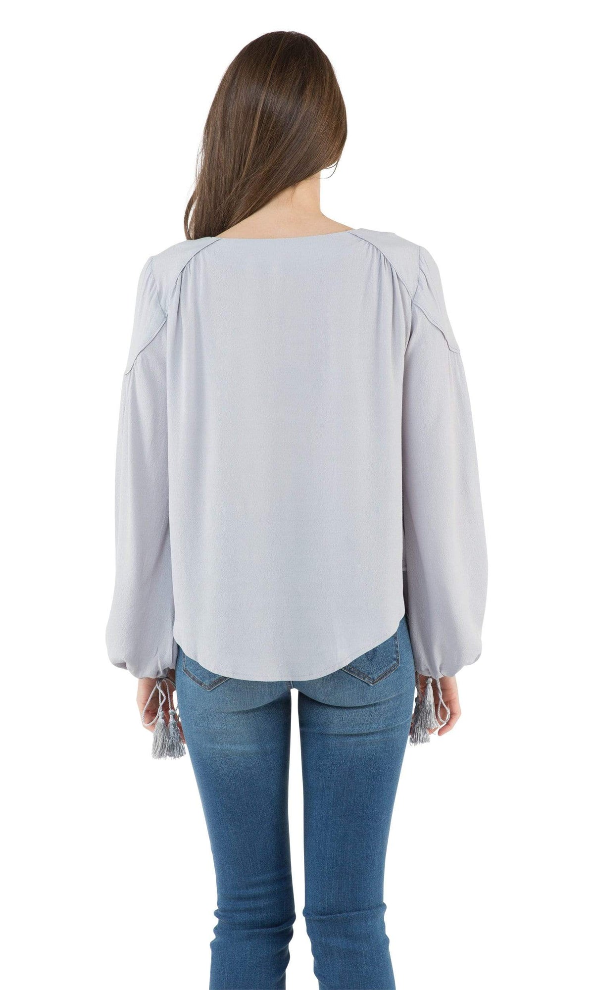 ASTR Ida Tassle Blouse