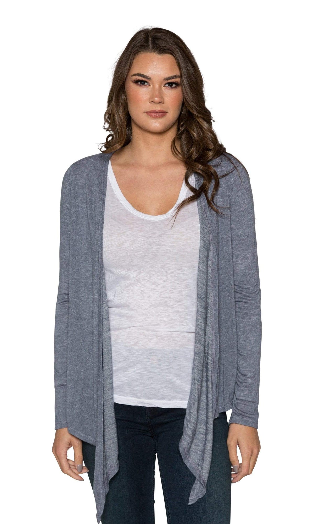 Velvet by Graham &amp; Spencer Margaret Textured Knit Tie Front Cardigan