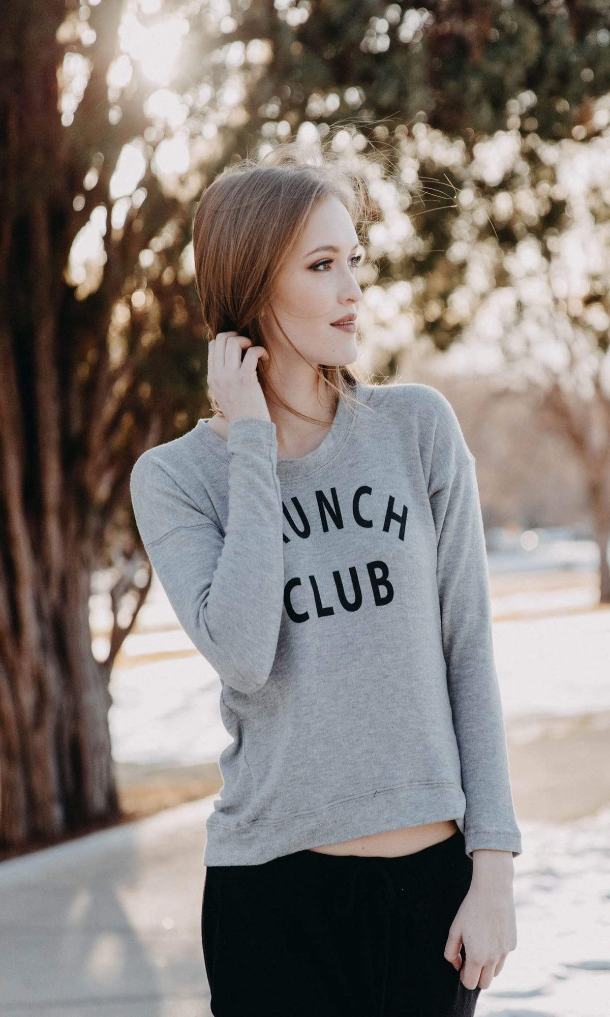 Sundown by River + Sky Brunch Club Take It Easy Top