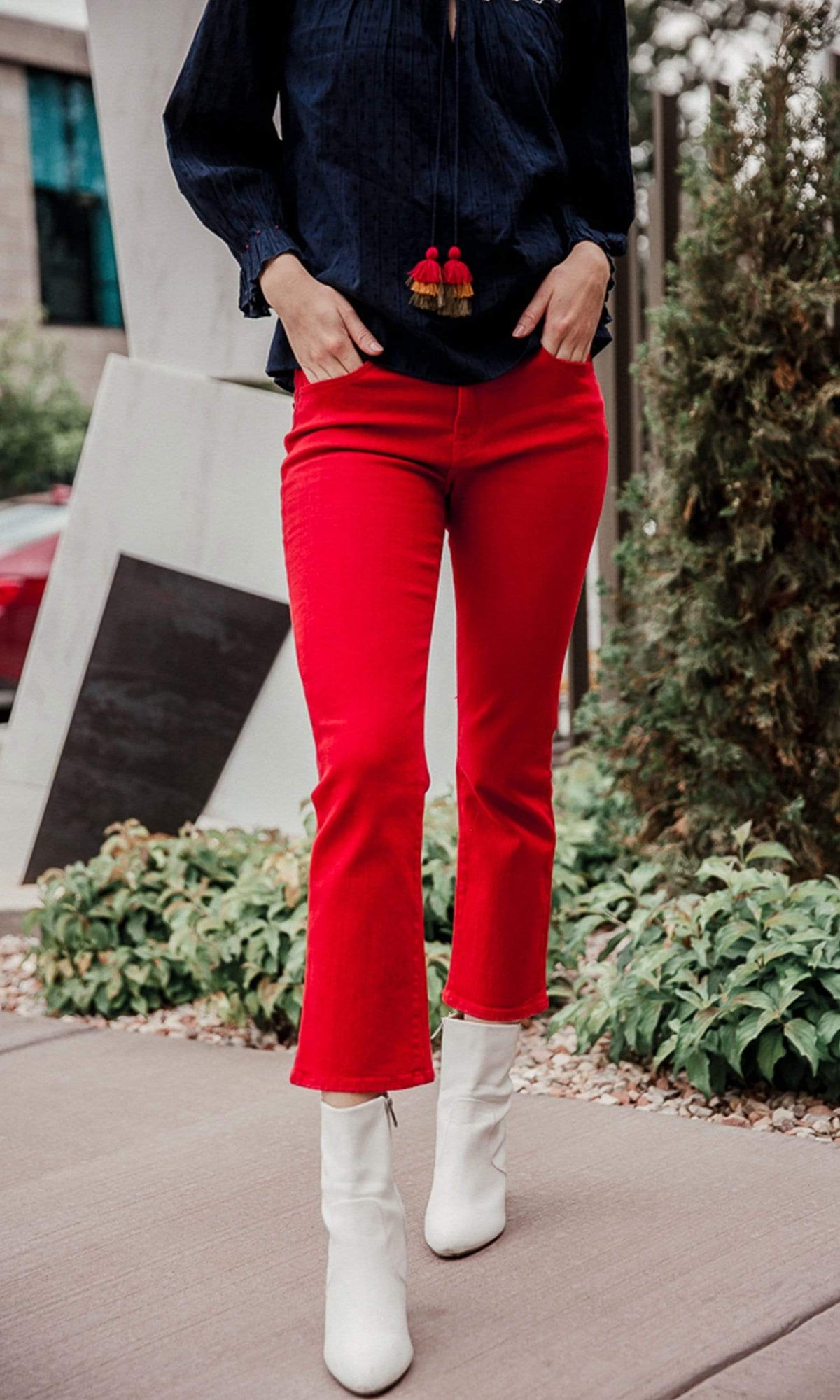 Velvet by Graham &amp; Spencer Kate High Rise Crop Denim