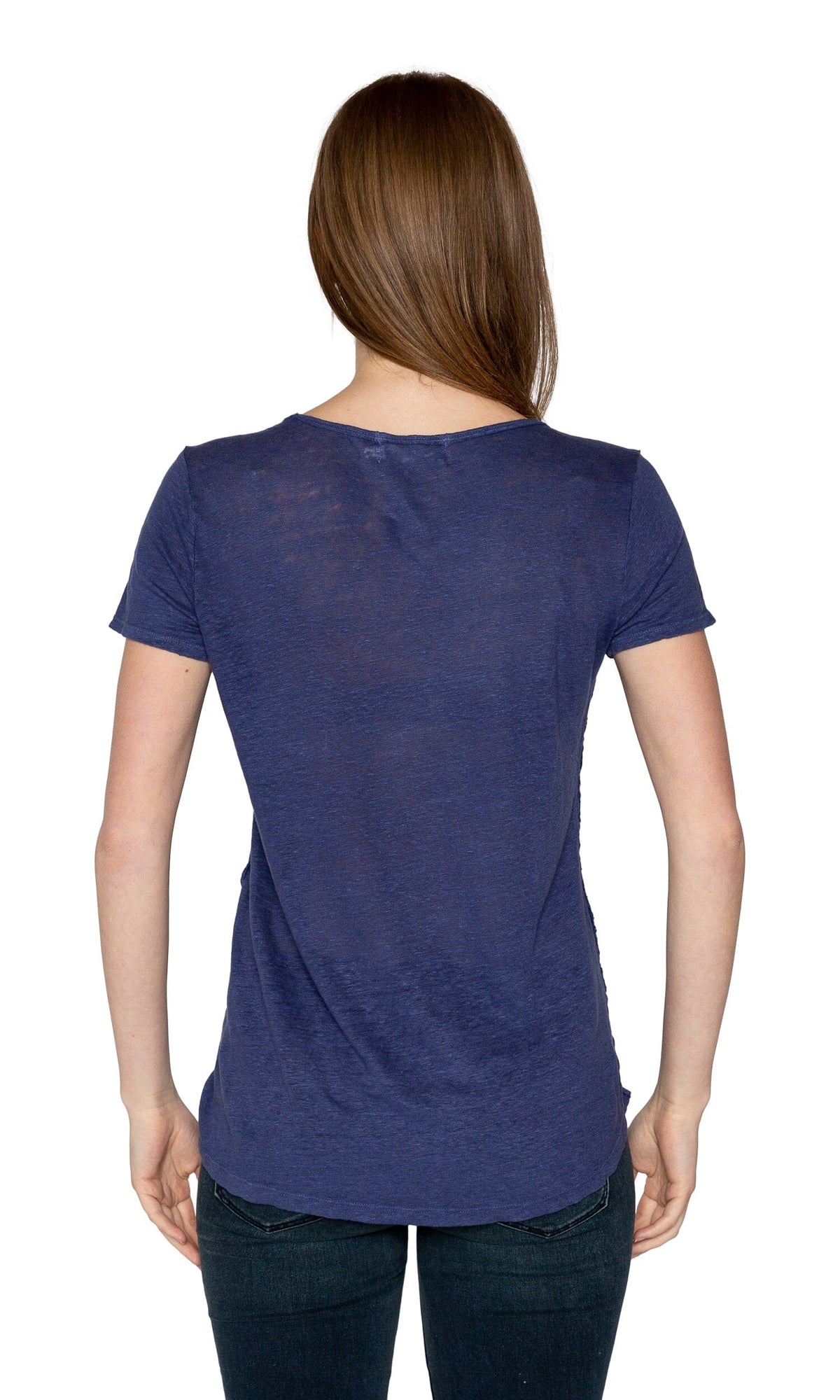 Velvet by Graham &amp; Spencer Oliana Linen Scoop Neck Top