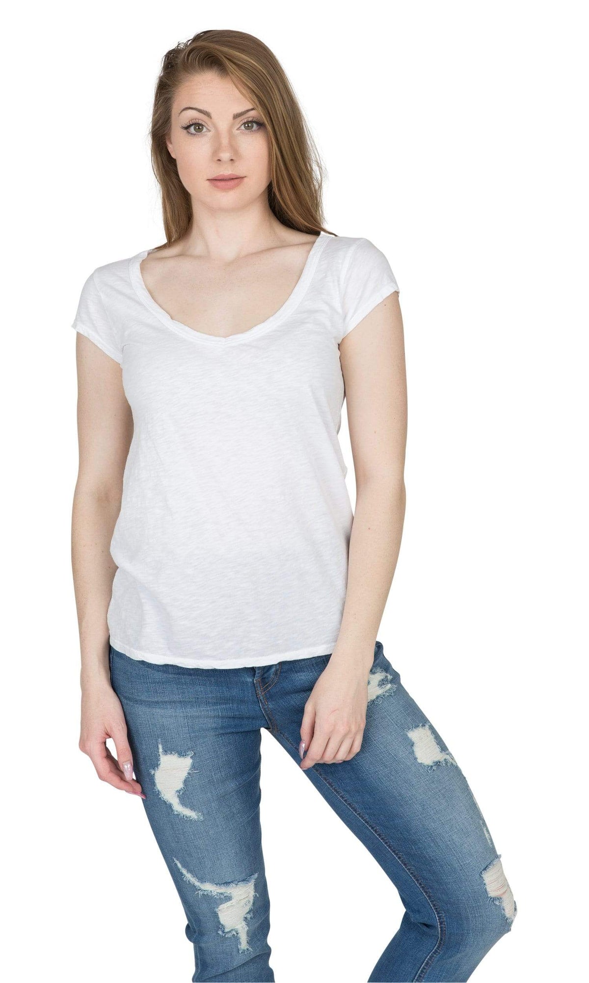 Velvet by Graham &amp; Spencer Sumette Cotton Slub Tee