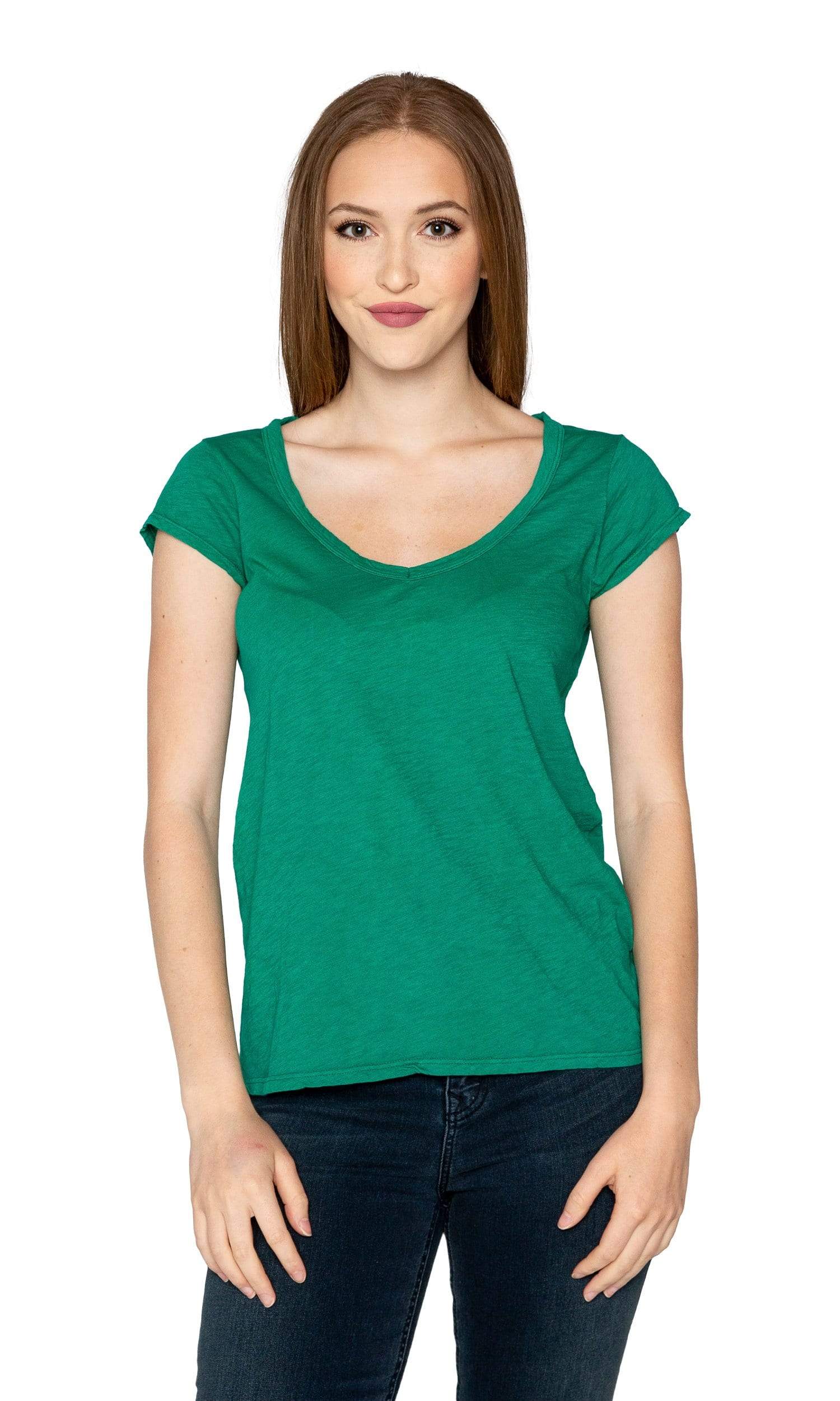 Velvet by Graham & Spencer Sumette Cotton Slub Tee