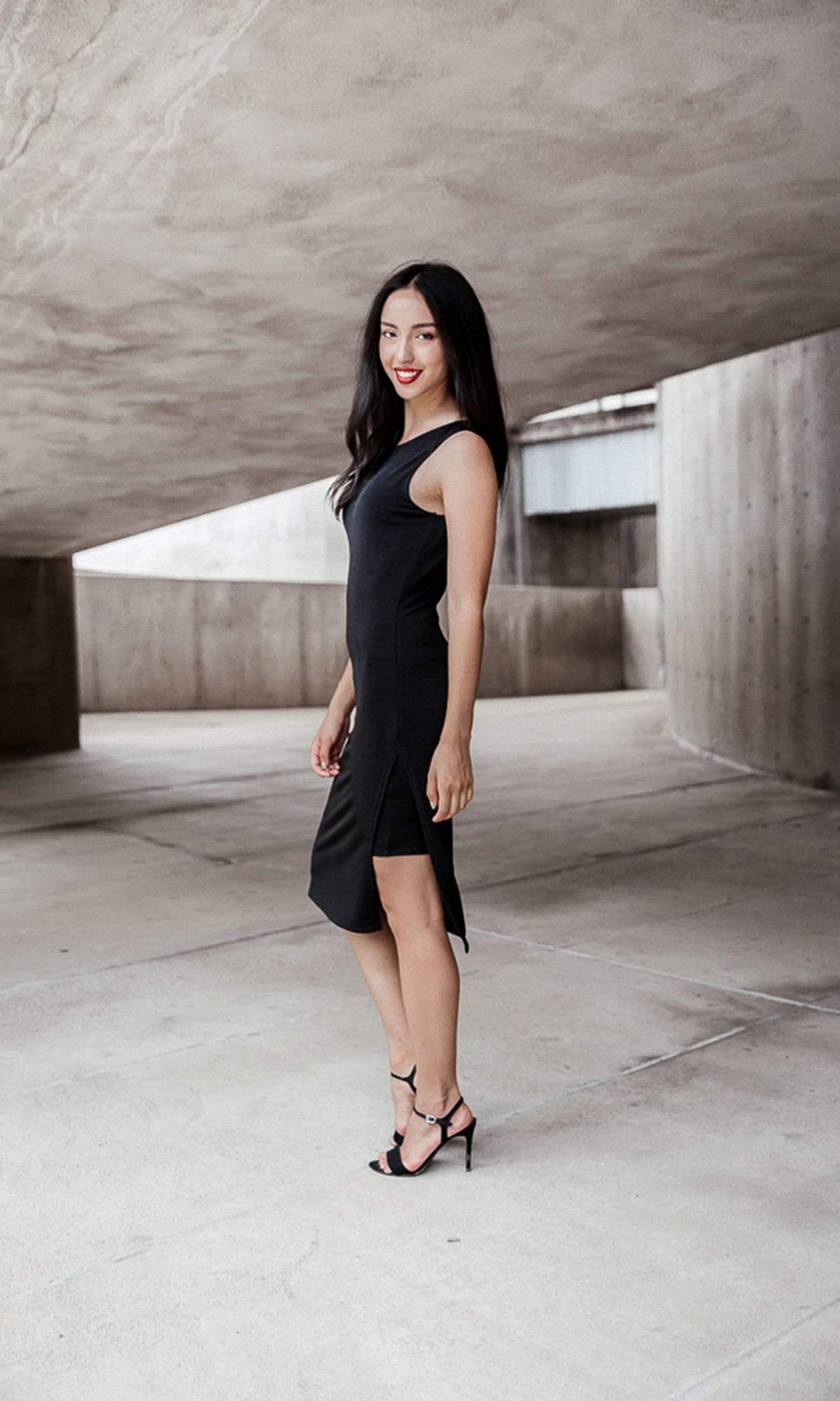 Velvet by Graham &amp; Spencer Claudine Stretch Jersey Tank Dress