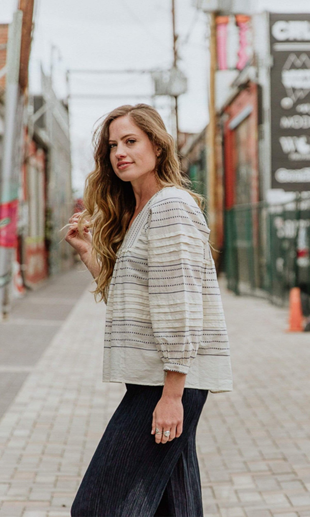 Velvet by Graham &amp; Spencer Piper Paros Embroidered Peasant Top