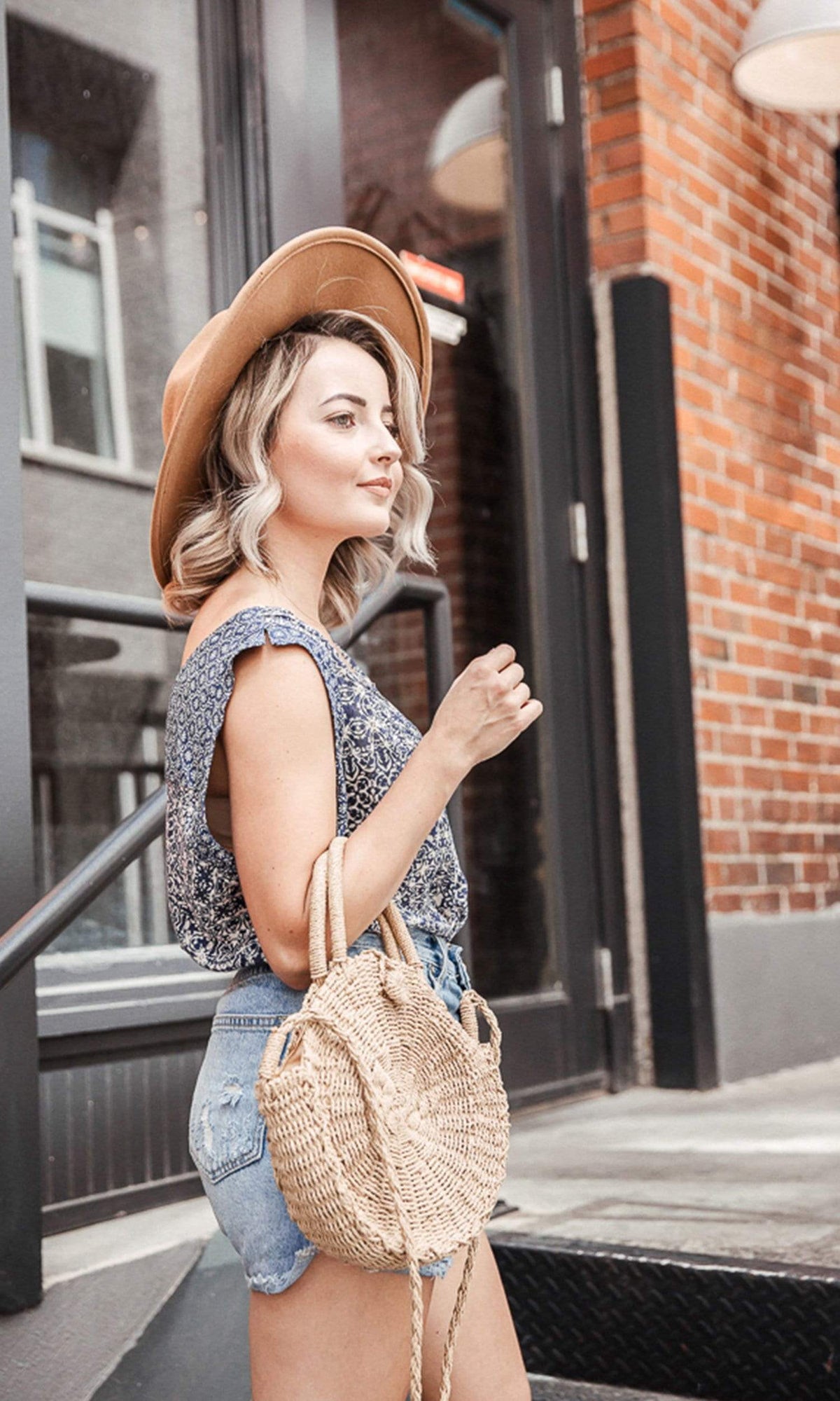 Velvet by Graham &amp; Spencer Smilo Casablanca Print Tank Blouse