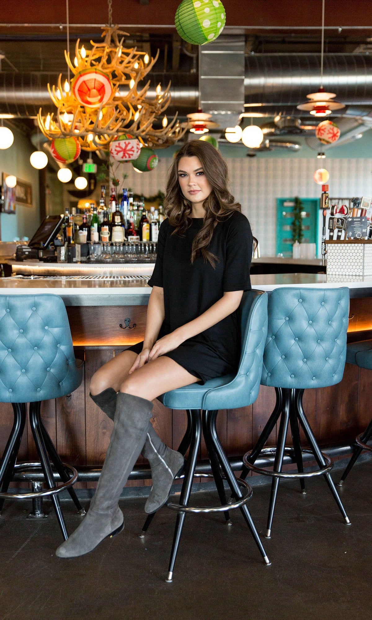 River + Sky Lookout High Low Pocket Dress