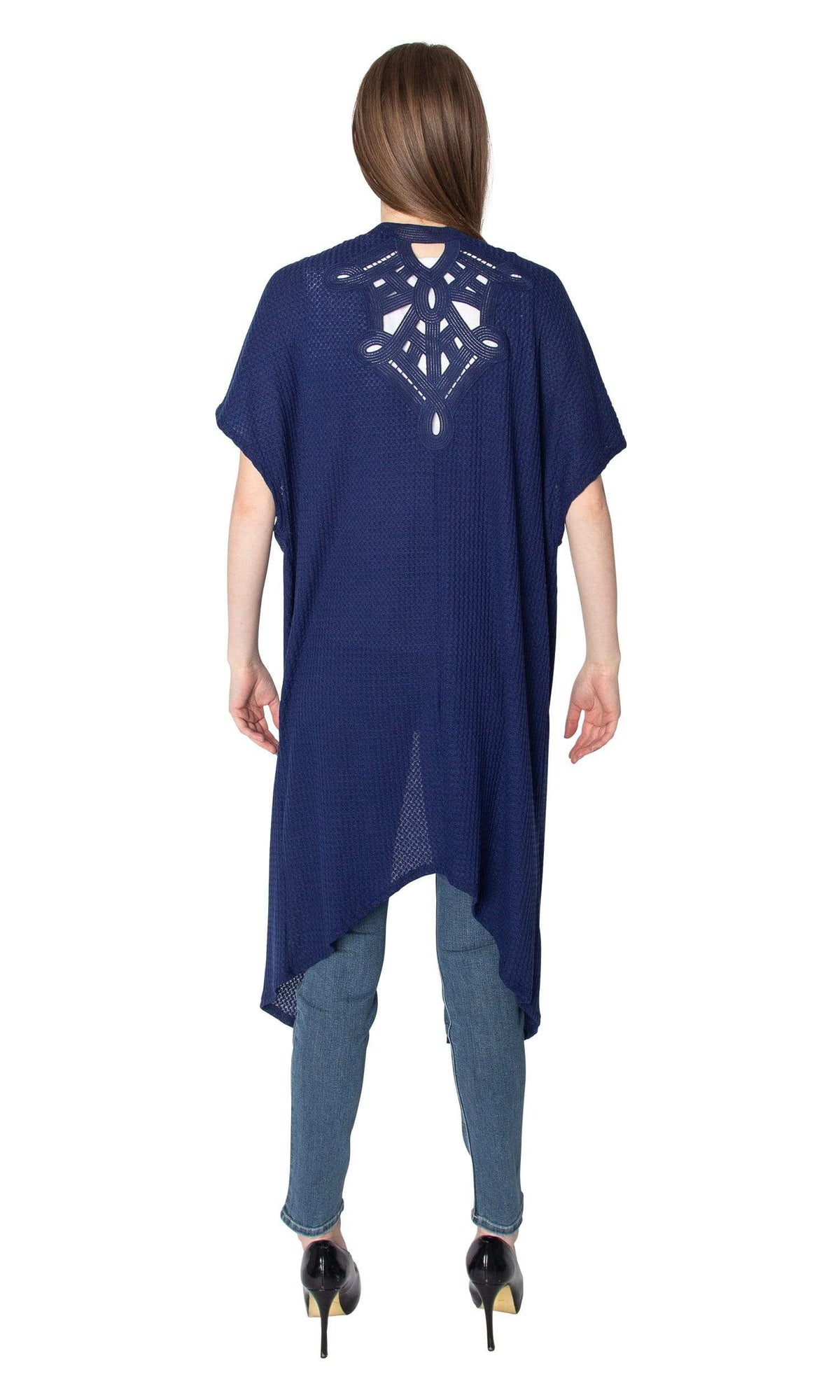 LAmade Yas Waffle Weave Long Cardigan