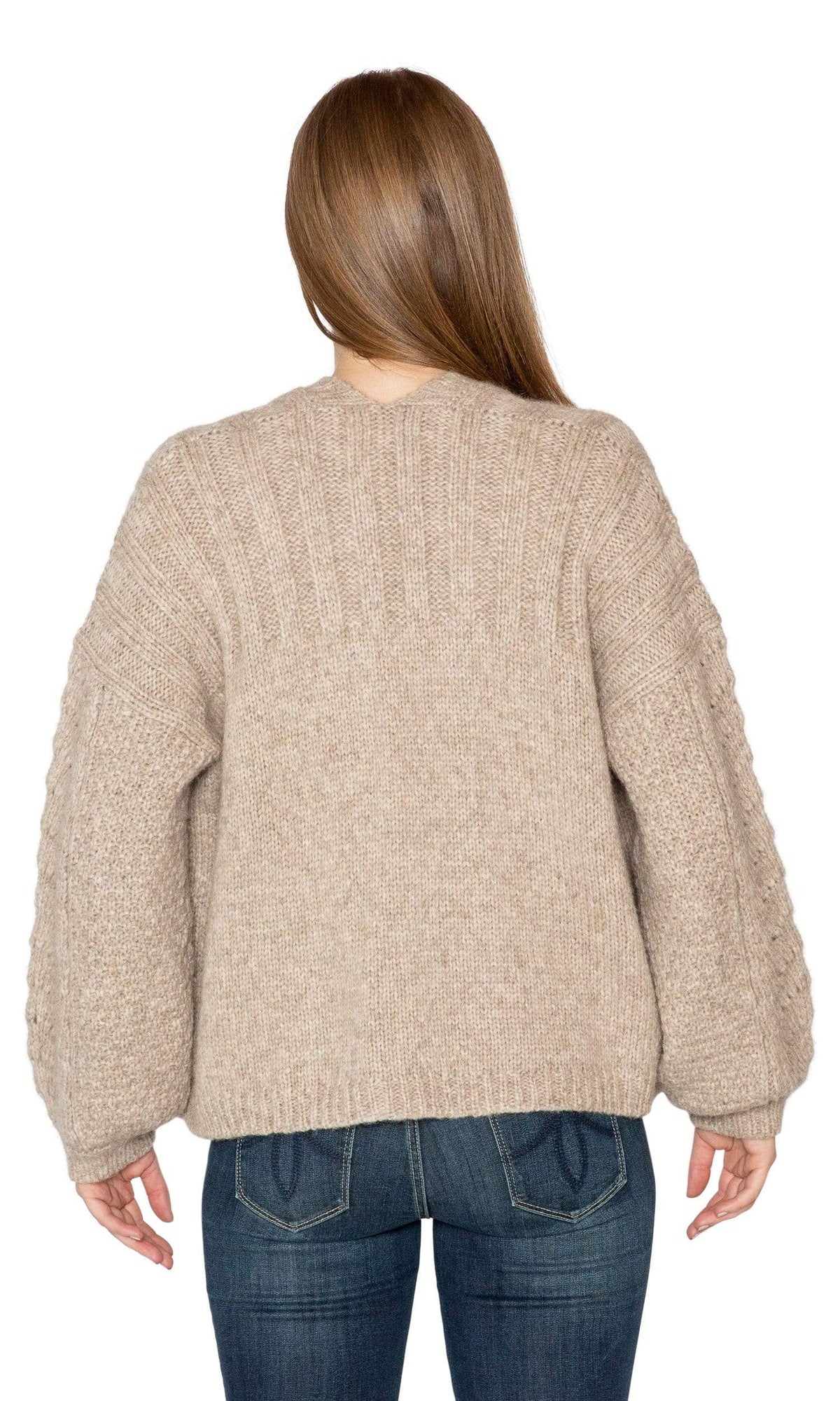 Velvet by Graham &amp; Spencer Beverlee Alpaca Open Cardigan Sweater