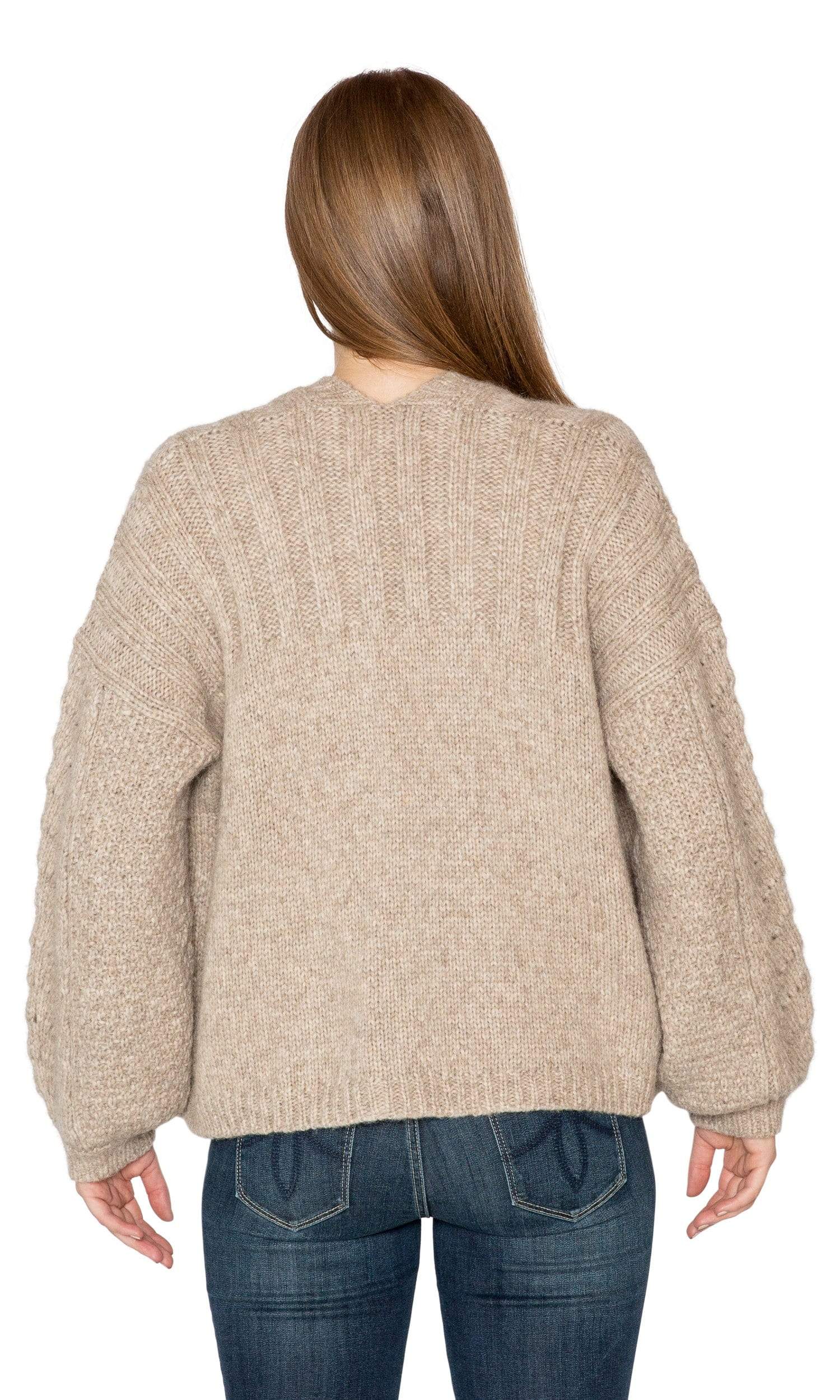 Velvet by Graham & Spencer Beverlee Alpaca Open Cardigan Sweater