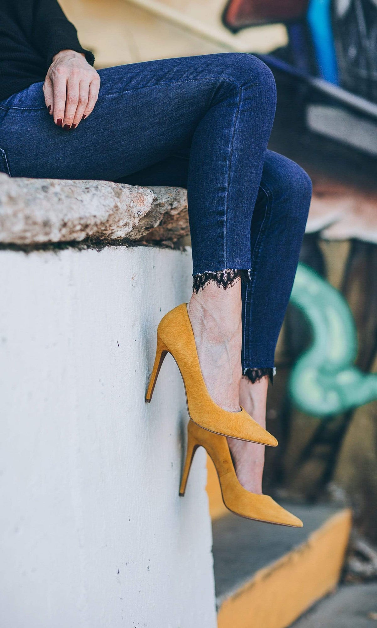 Level 99 Tanya High Rise Denim - Elegant