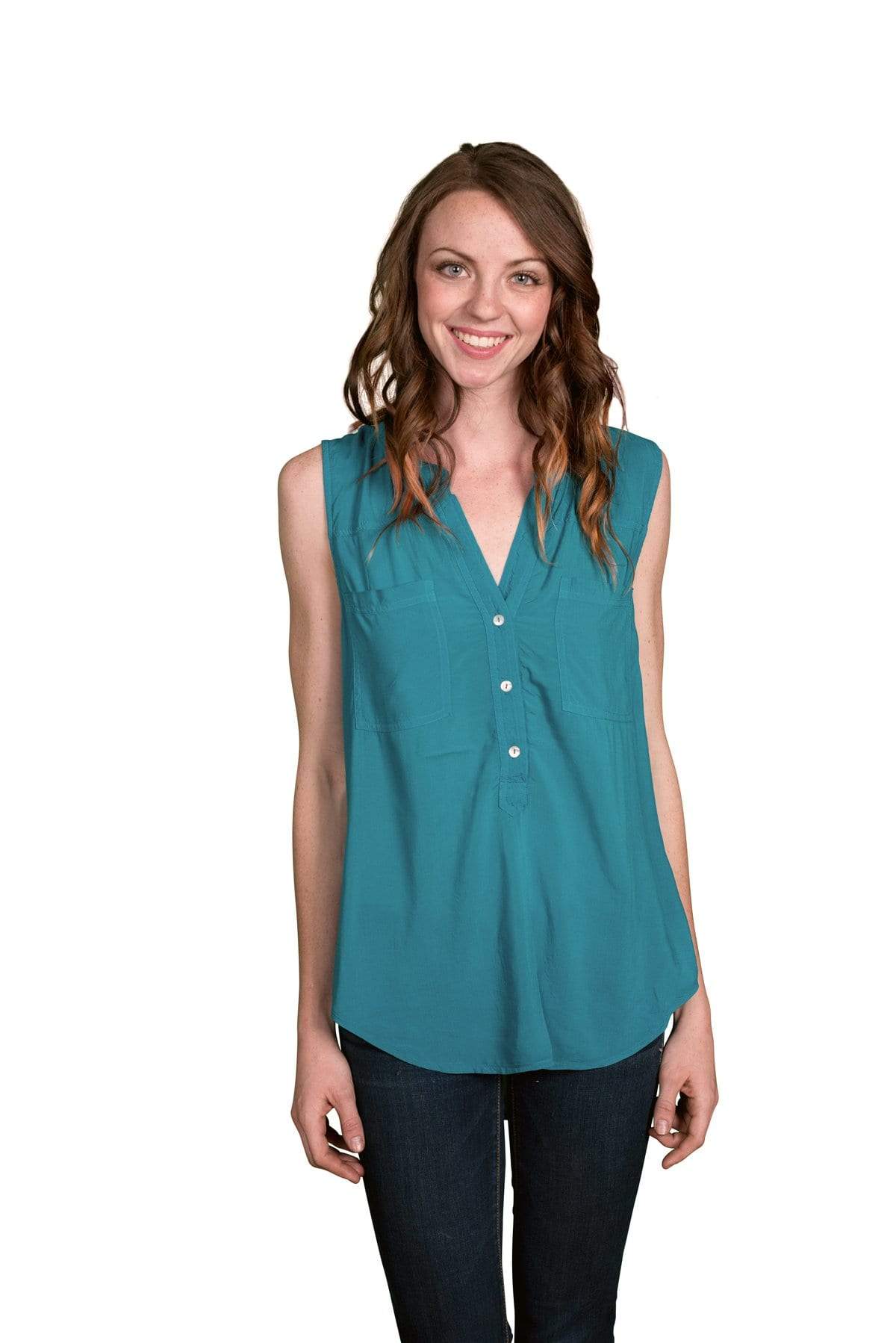 Velvet by Graham &amp; Spencer Jael Rayon Challis Tank Blouse