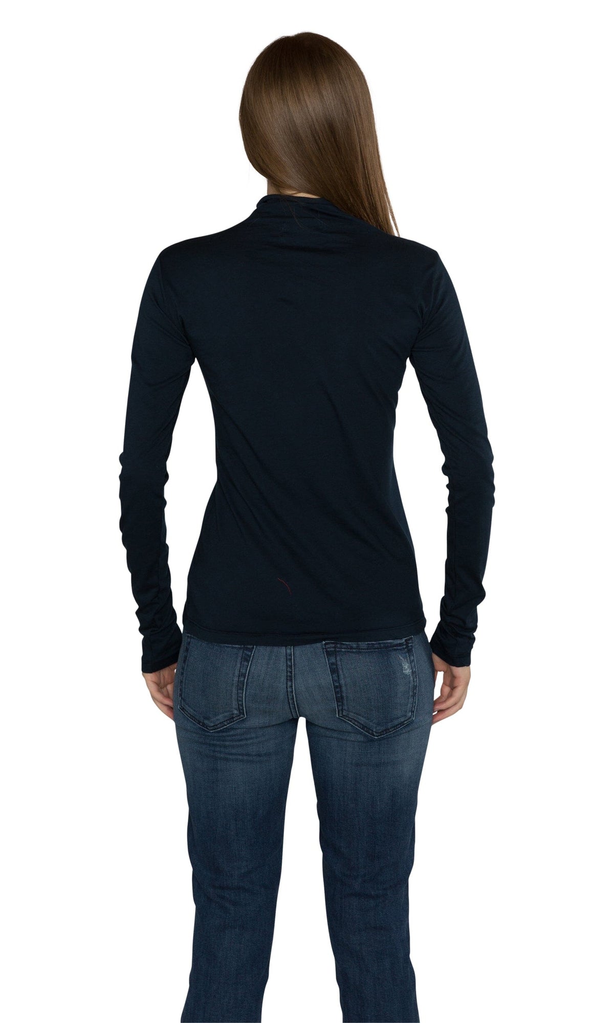 Velvet by Graham &amp; Spencer Talisia05 Gauzy Whisper Turtleneck Top.