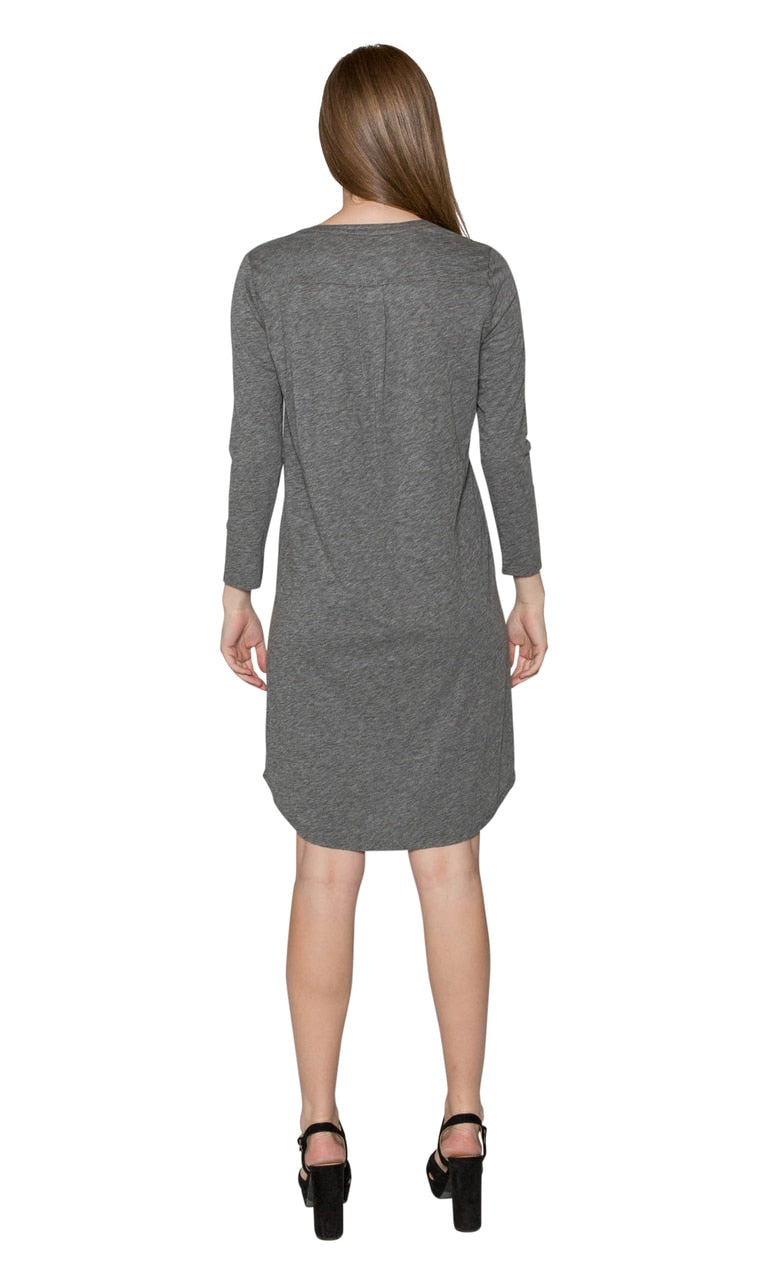 Velvet by Graham &amp; Spencer Vavaya Cotton Slub Shirt Dress